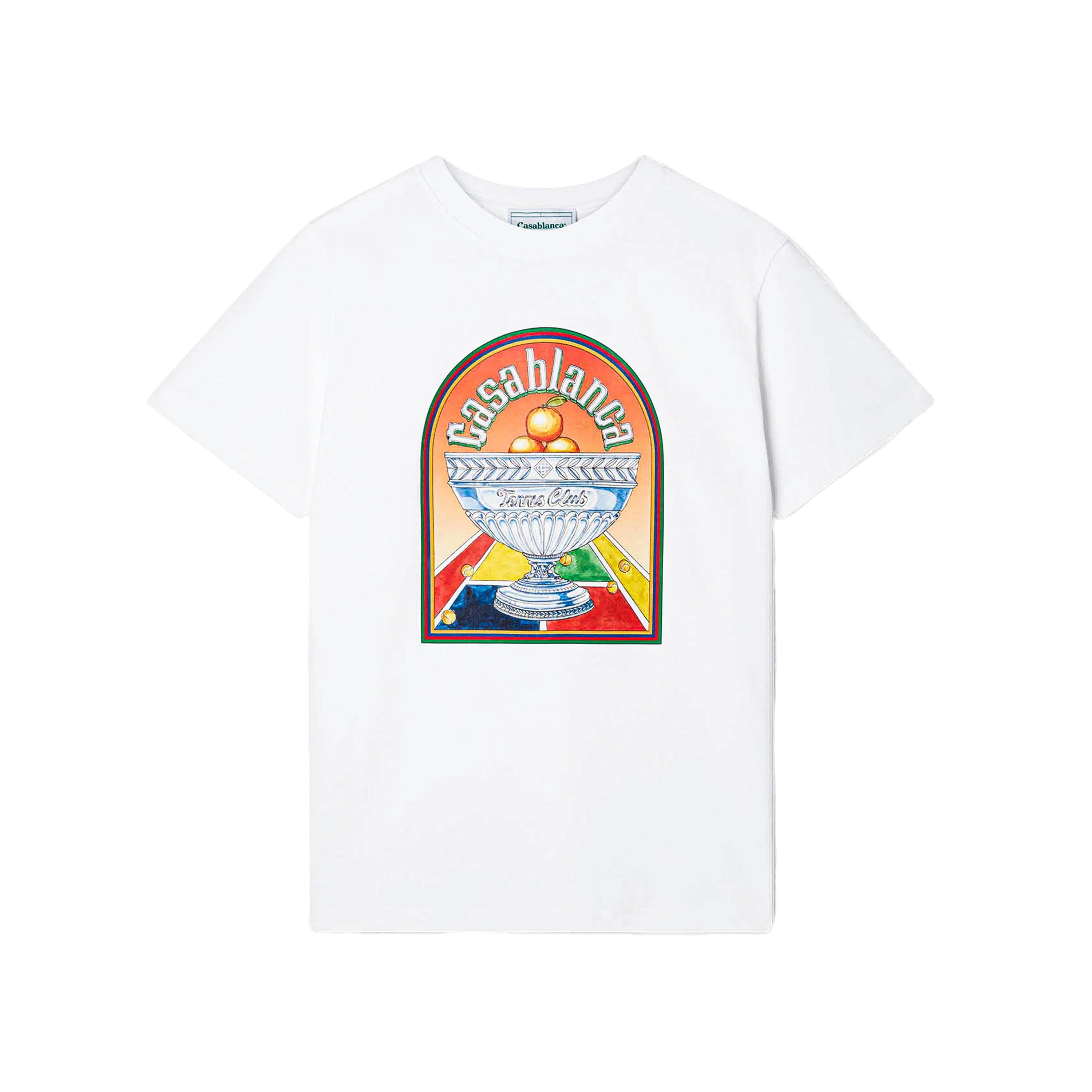 Camiseta Blanca Casablanca Terrain D'Orange
