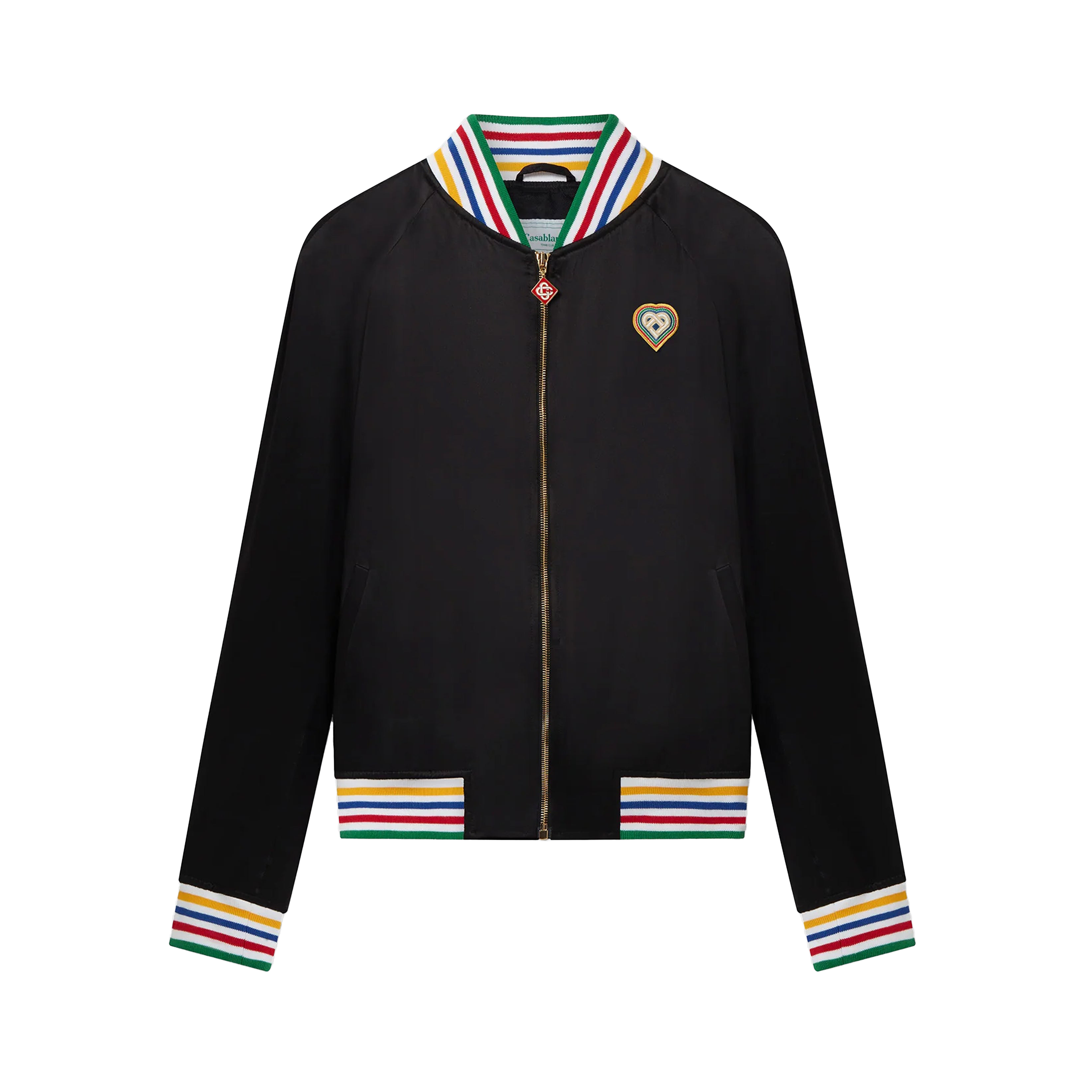 Chaqueta Negra Casablanca Silk Souvenir