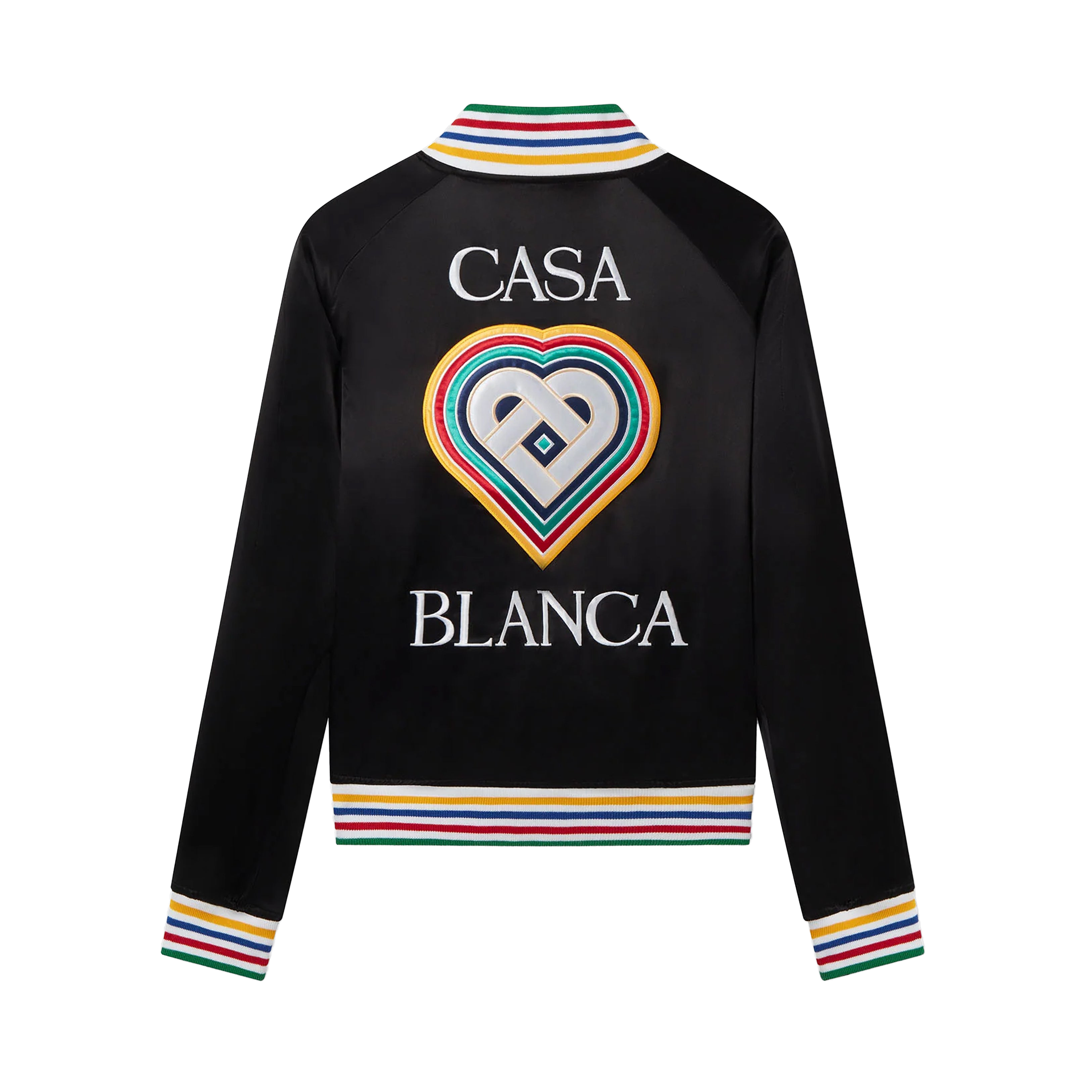 Chaqueta Negra Casablanca Silk Souvenir