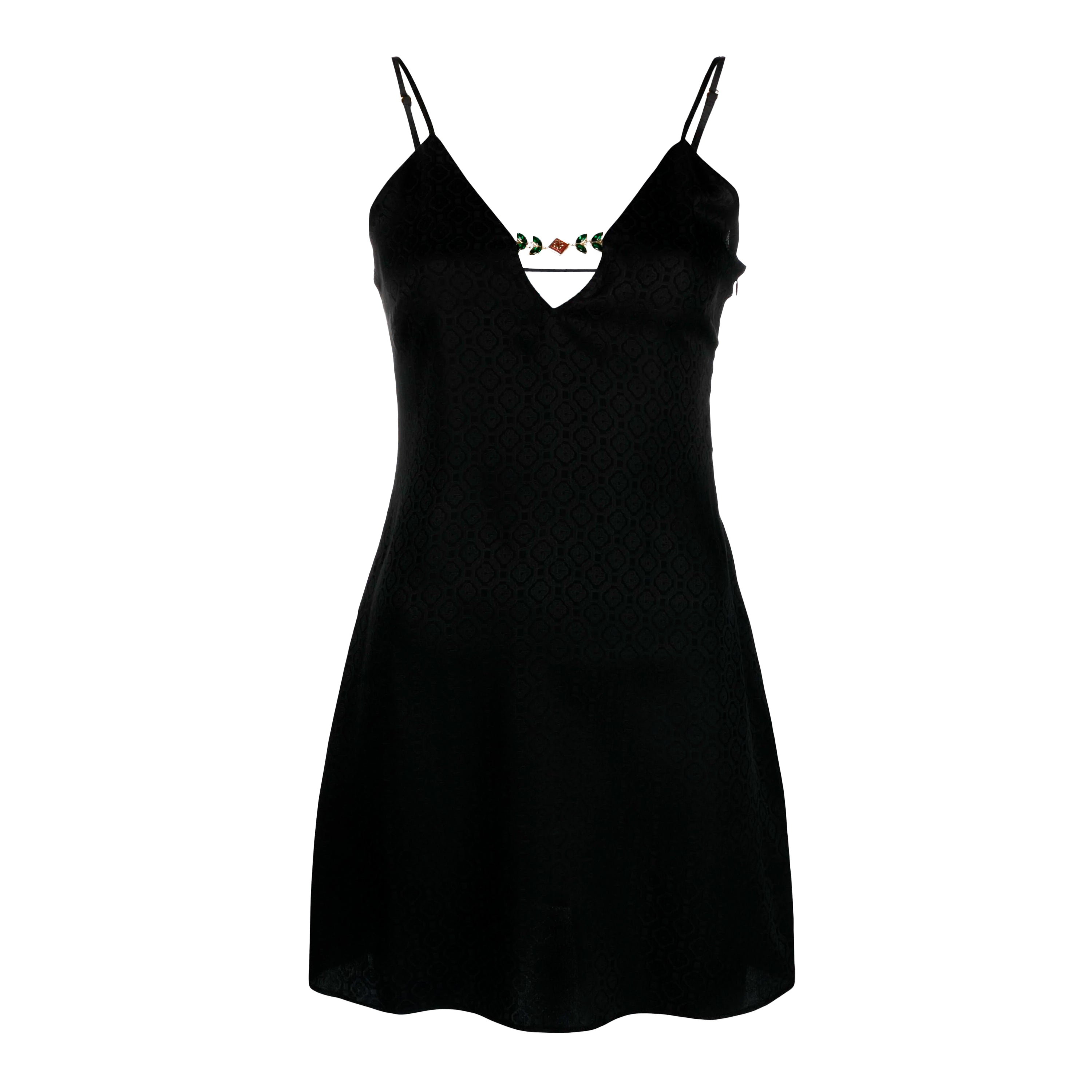 Vestido Negro Casablanca Mini Silk Negro 40