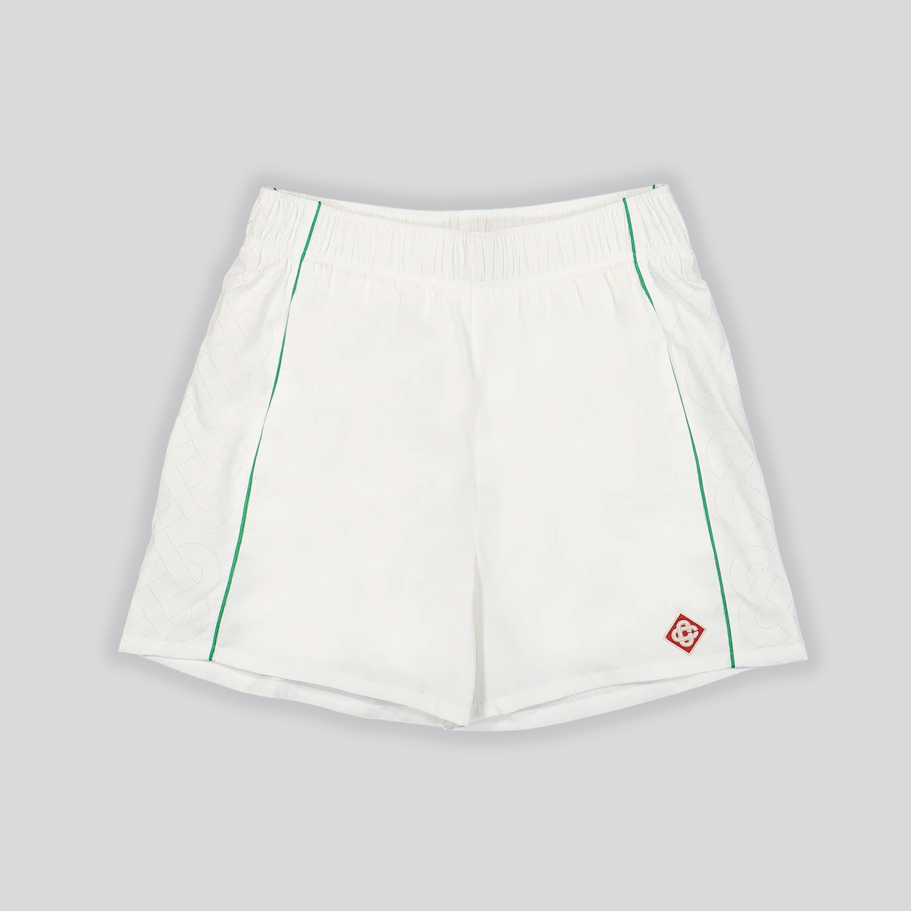 Pantaloneta Blanca Casablanca Patch