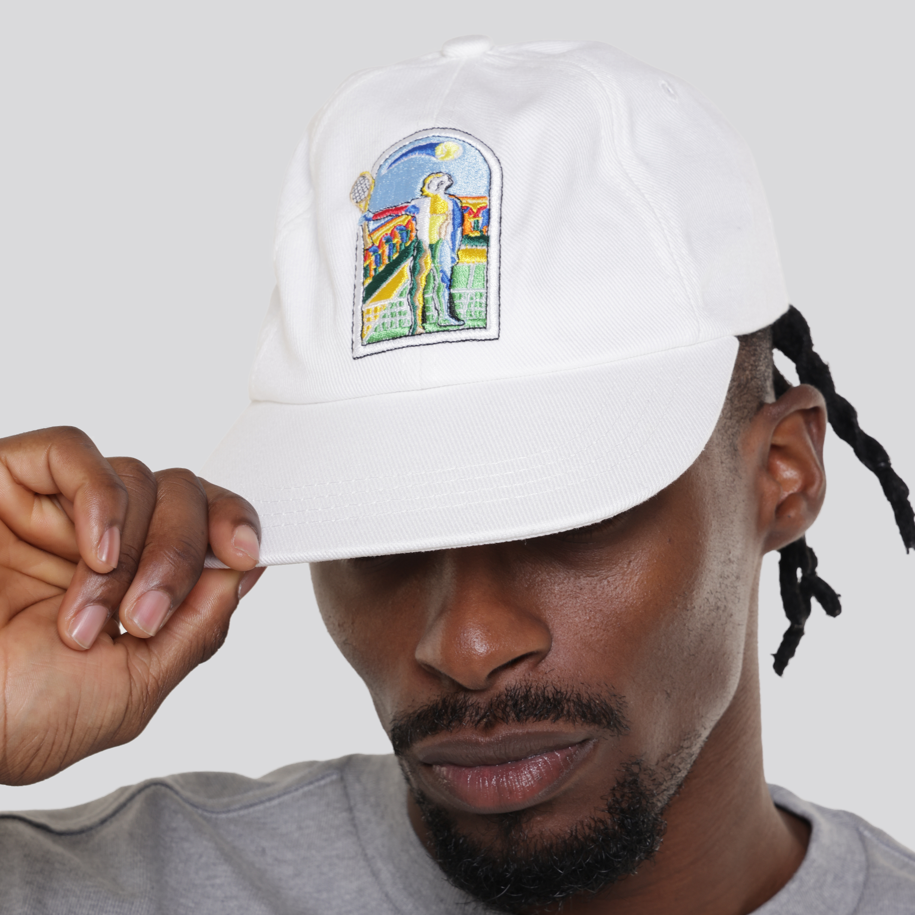 Gorra Blanca Casablanca Tennis