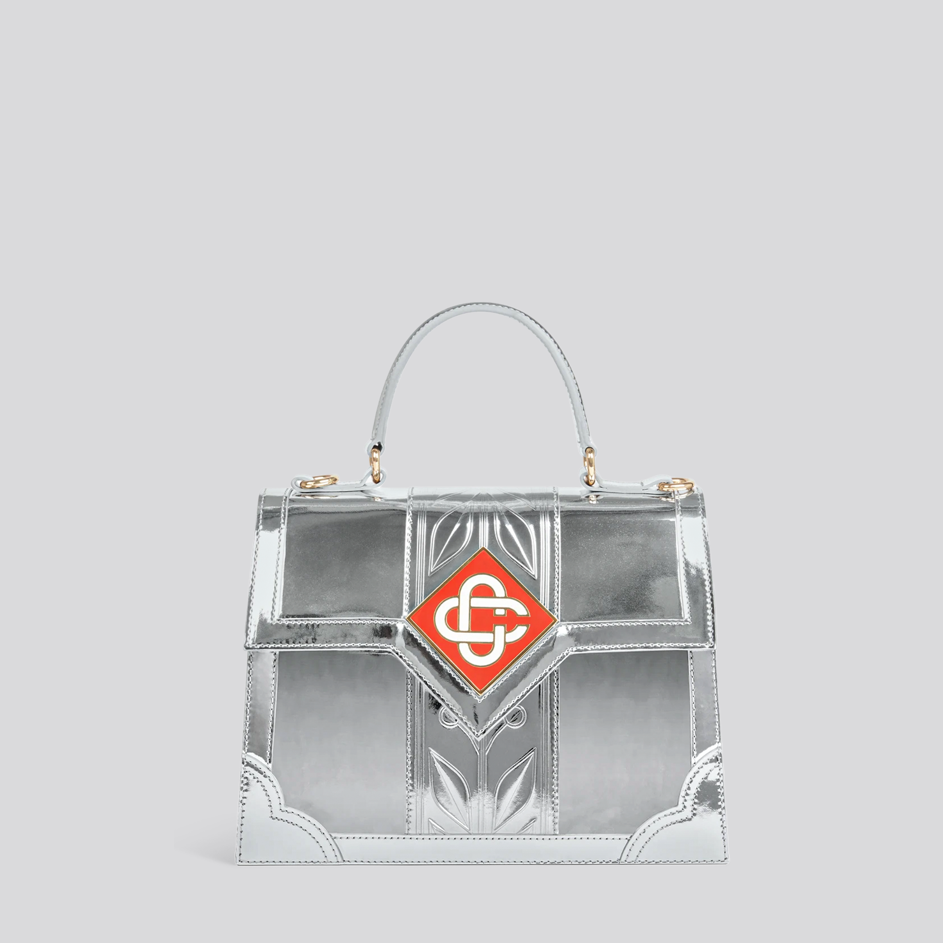 Cartera Silver Casablanca Chrome Jeanne