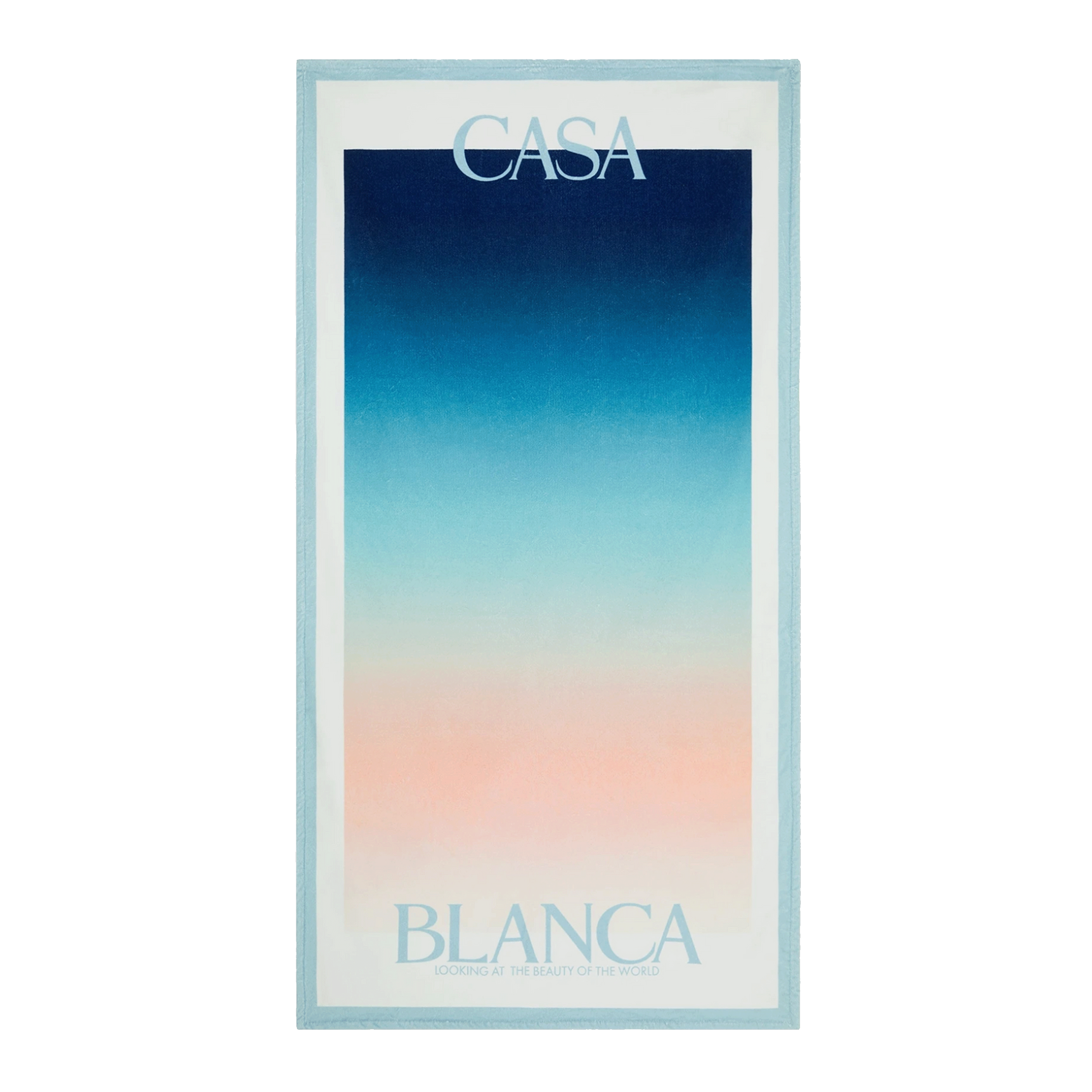 Toalla Azul Casablanca Gradient