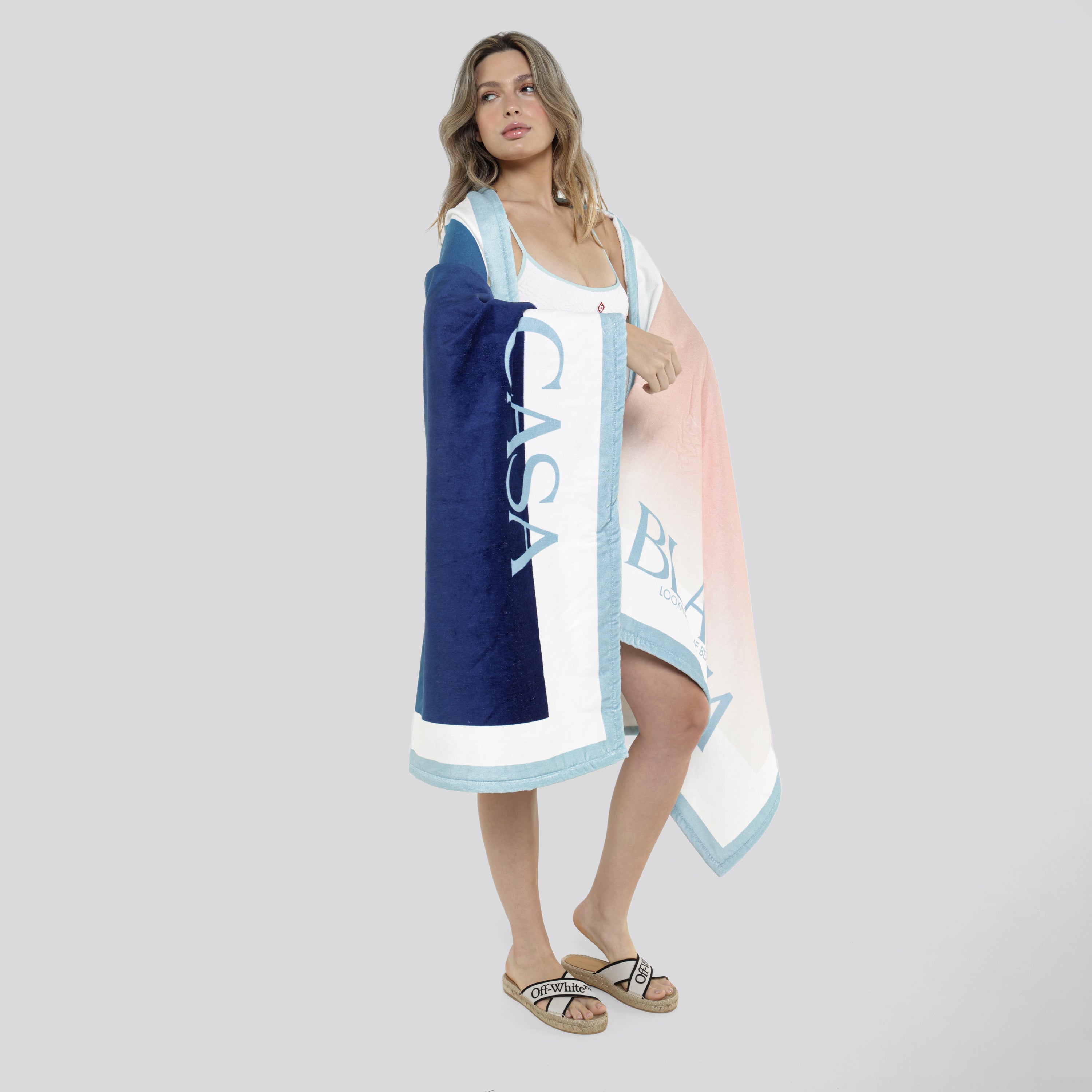 Toalla Azul Casablanca Gradient