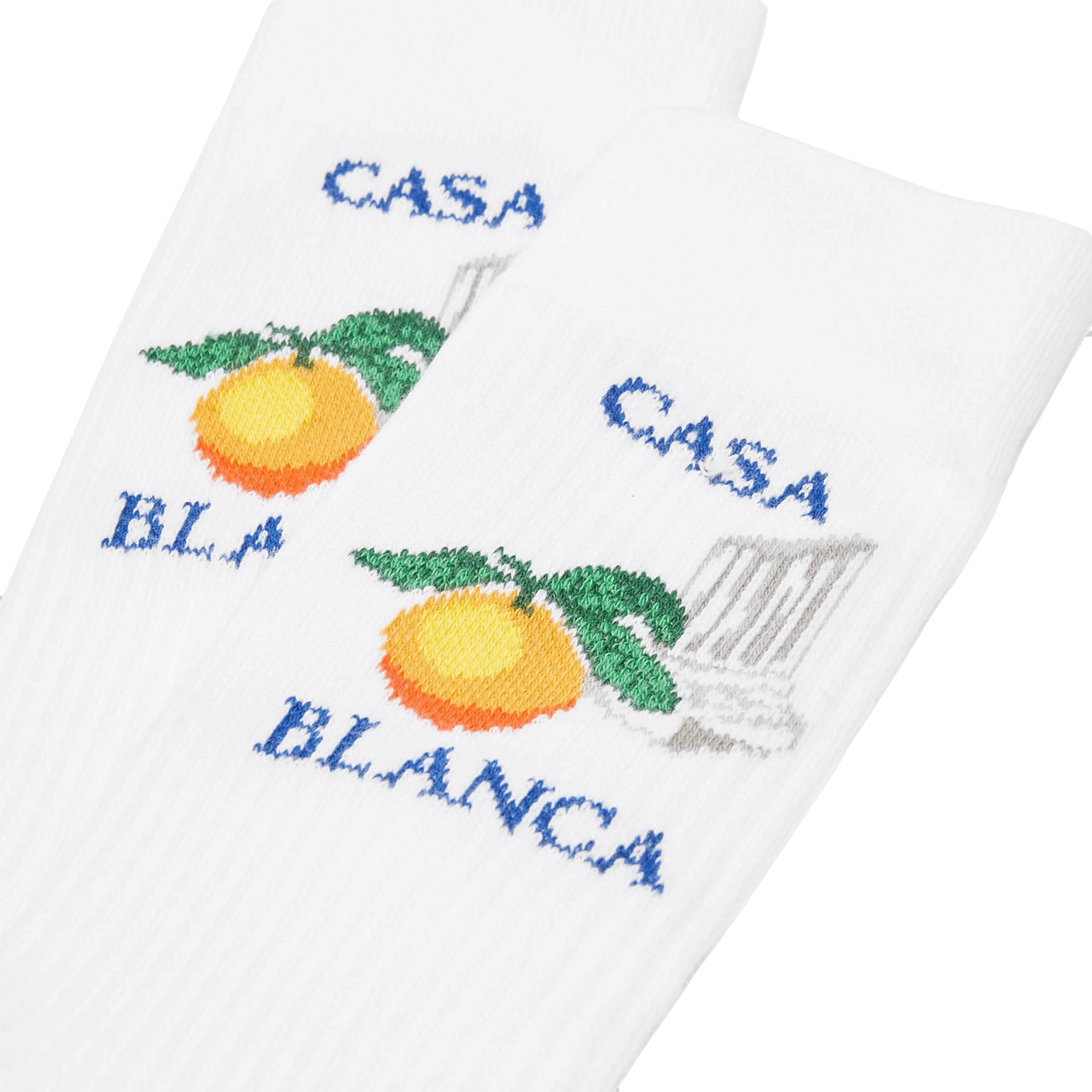 Media Blancas Casablanca Orange Column