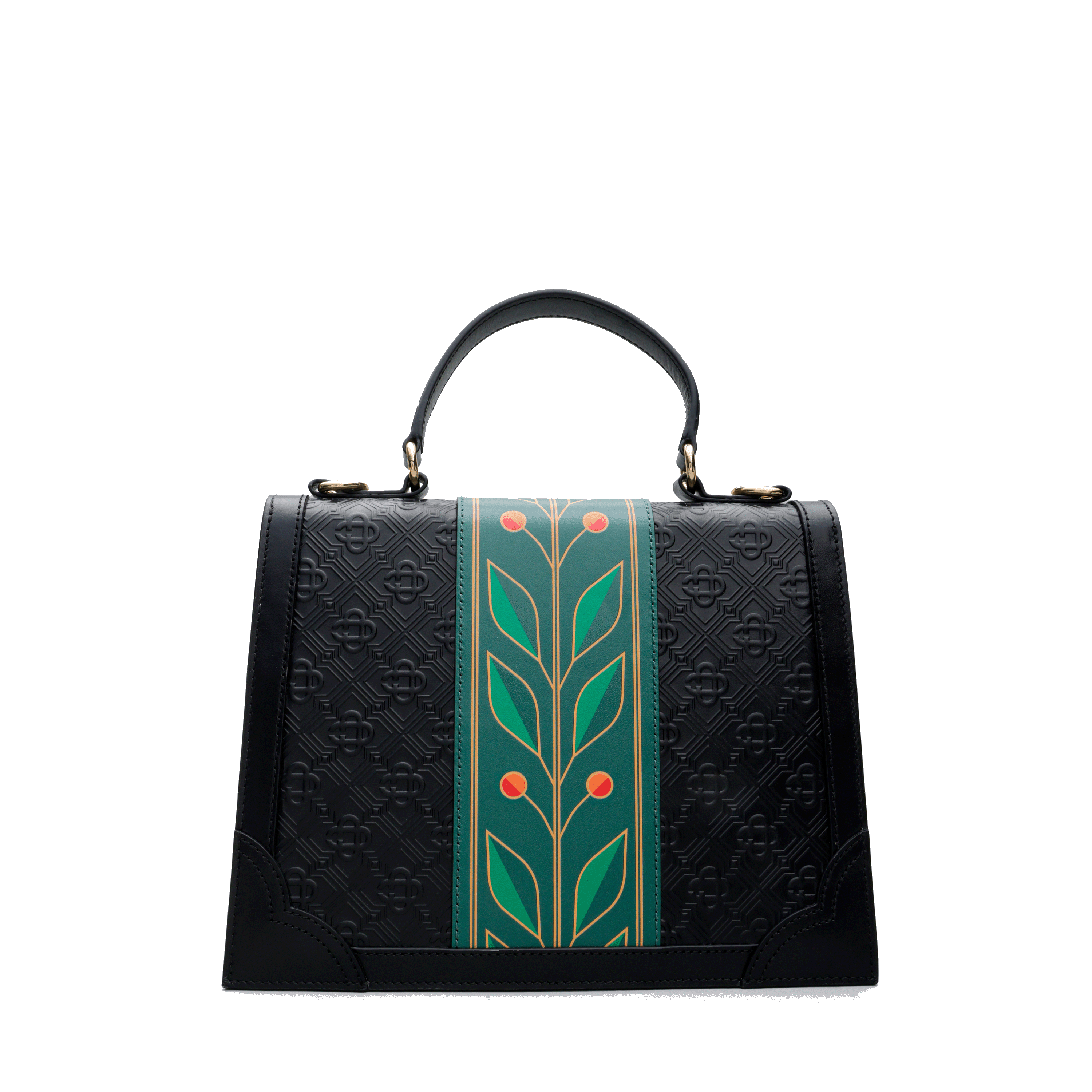 Cartera Negra Casablanca Jeanne Classic