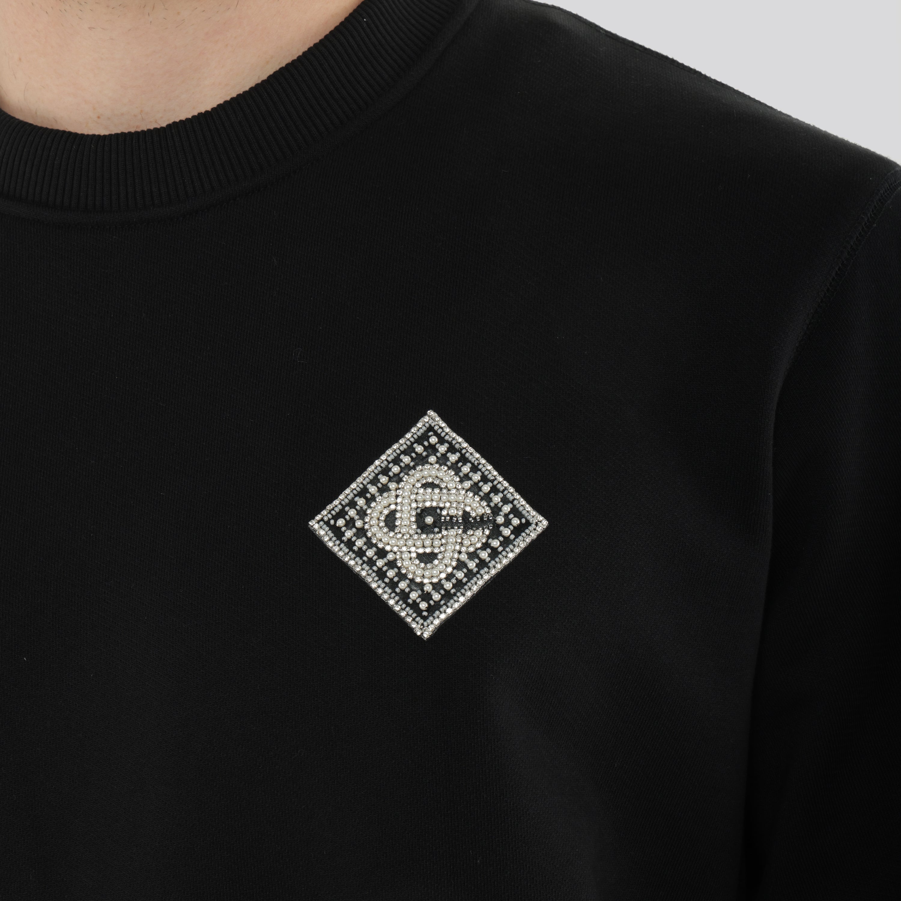 Buzo Negro Casablanca Pearl Diamond