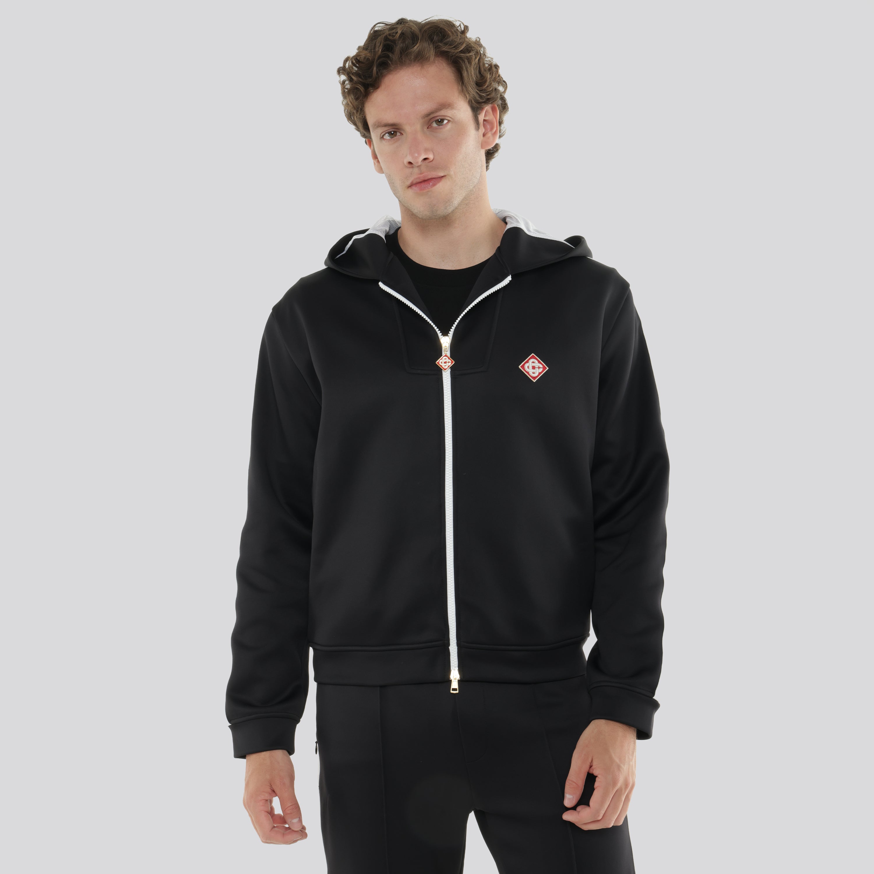 Chaqueta Negra Casablanca Scuba