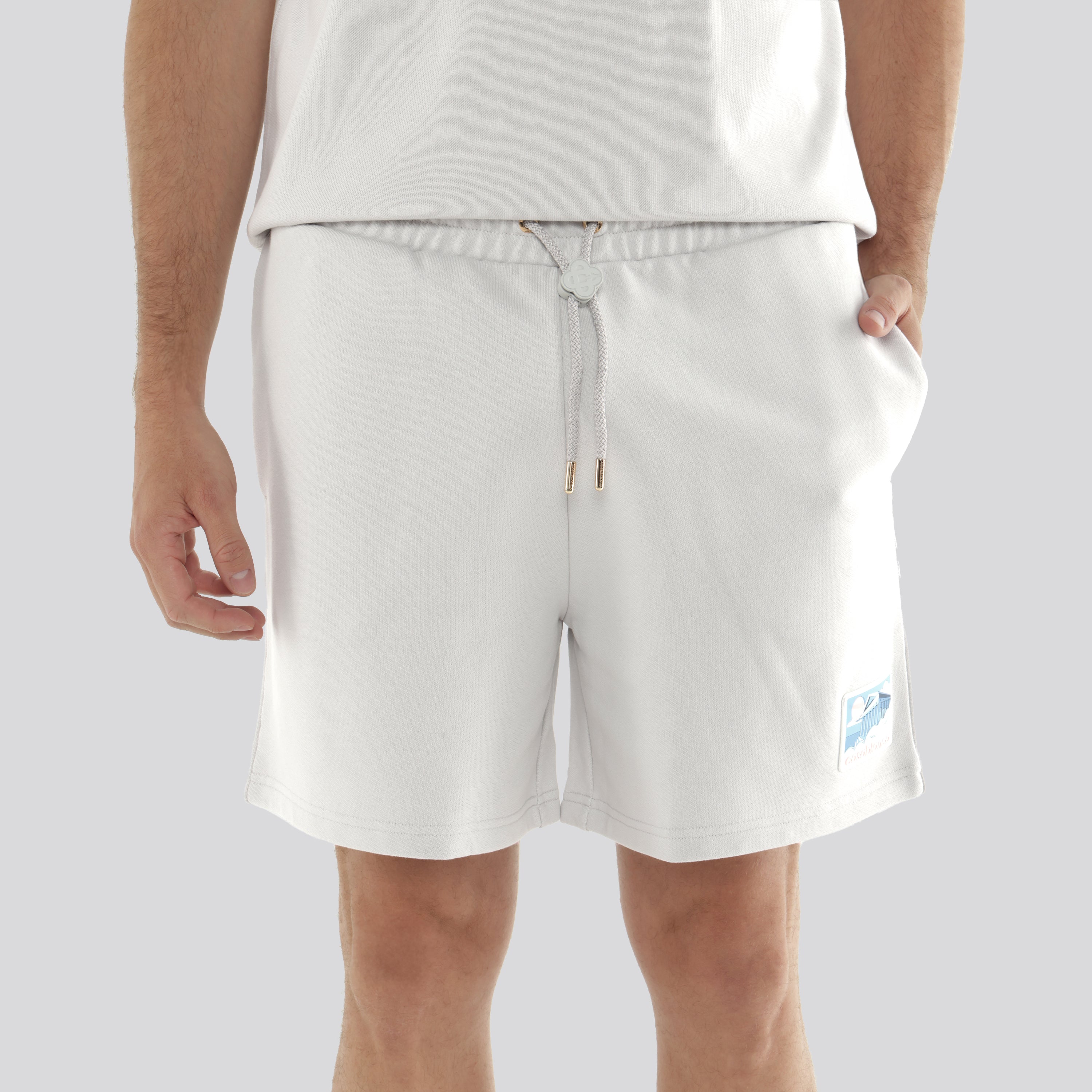 Short Gris Casablanca Greek Temple Rubber