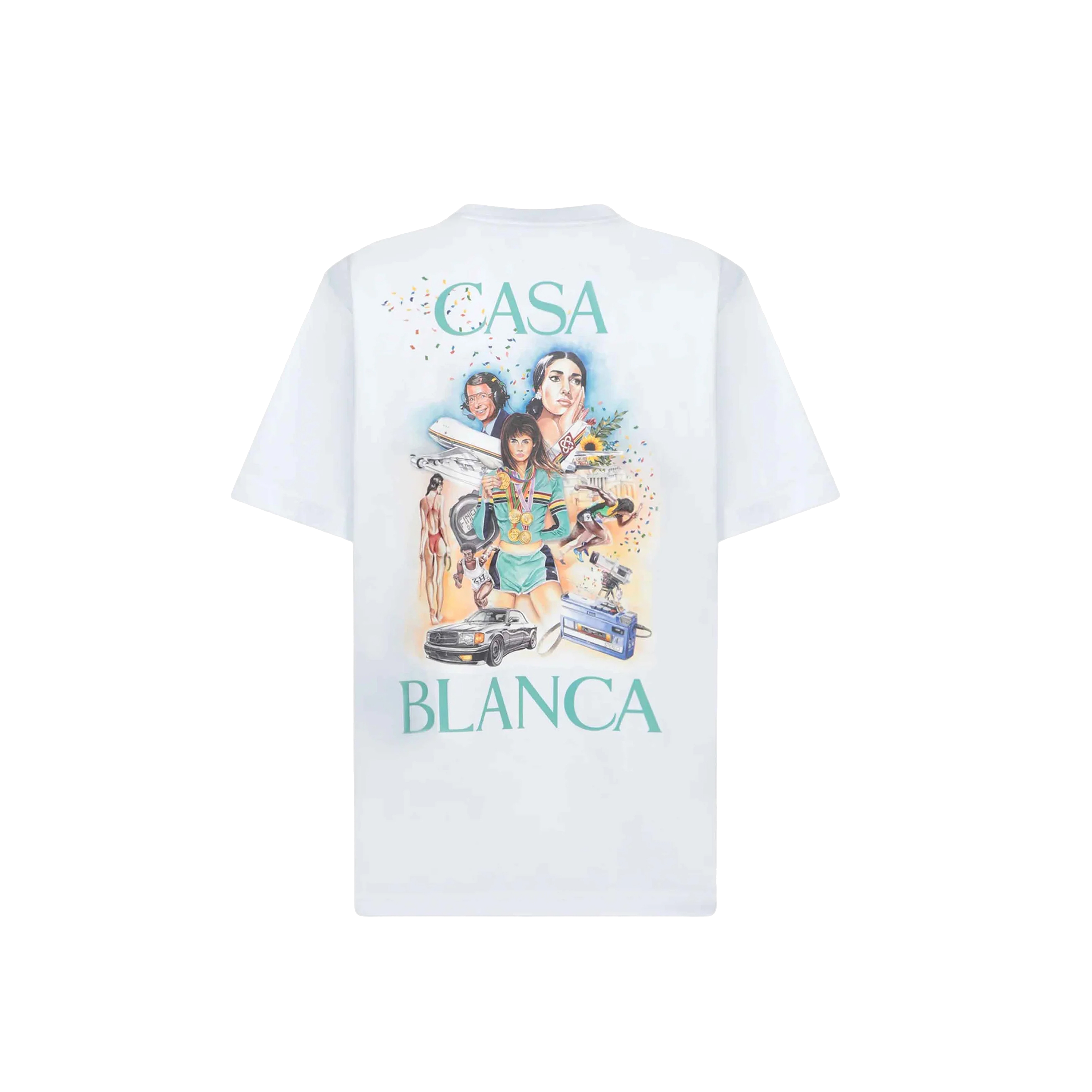Camiseta Blanca Casablanca Celebration Du Sport