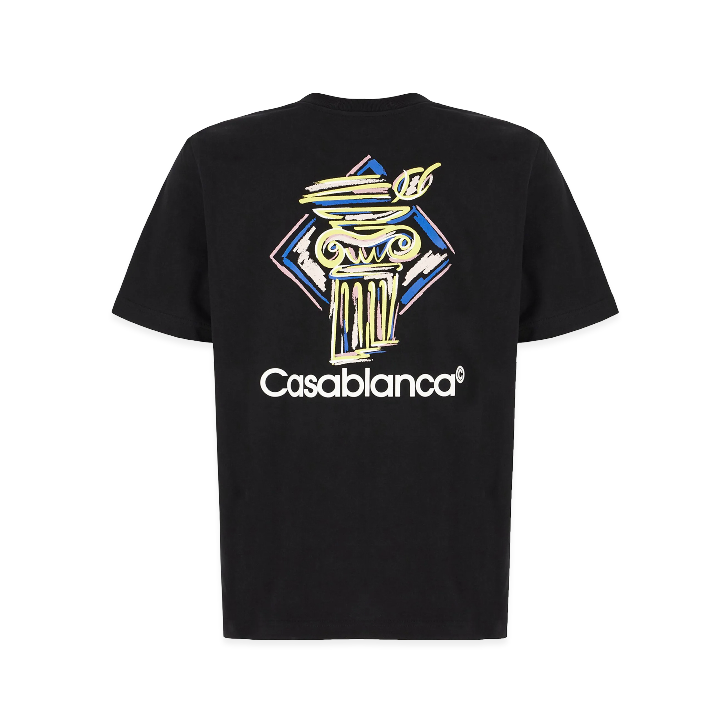 Camiseta Negra Casablanca Diamond Column