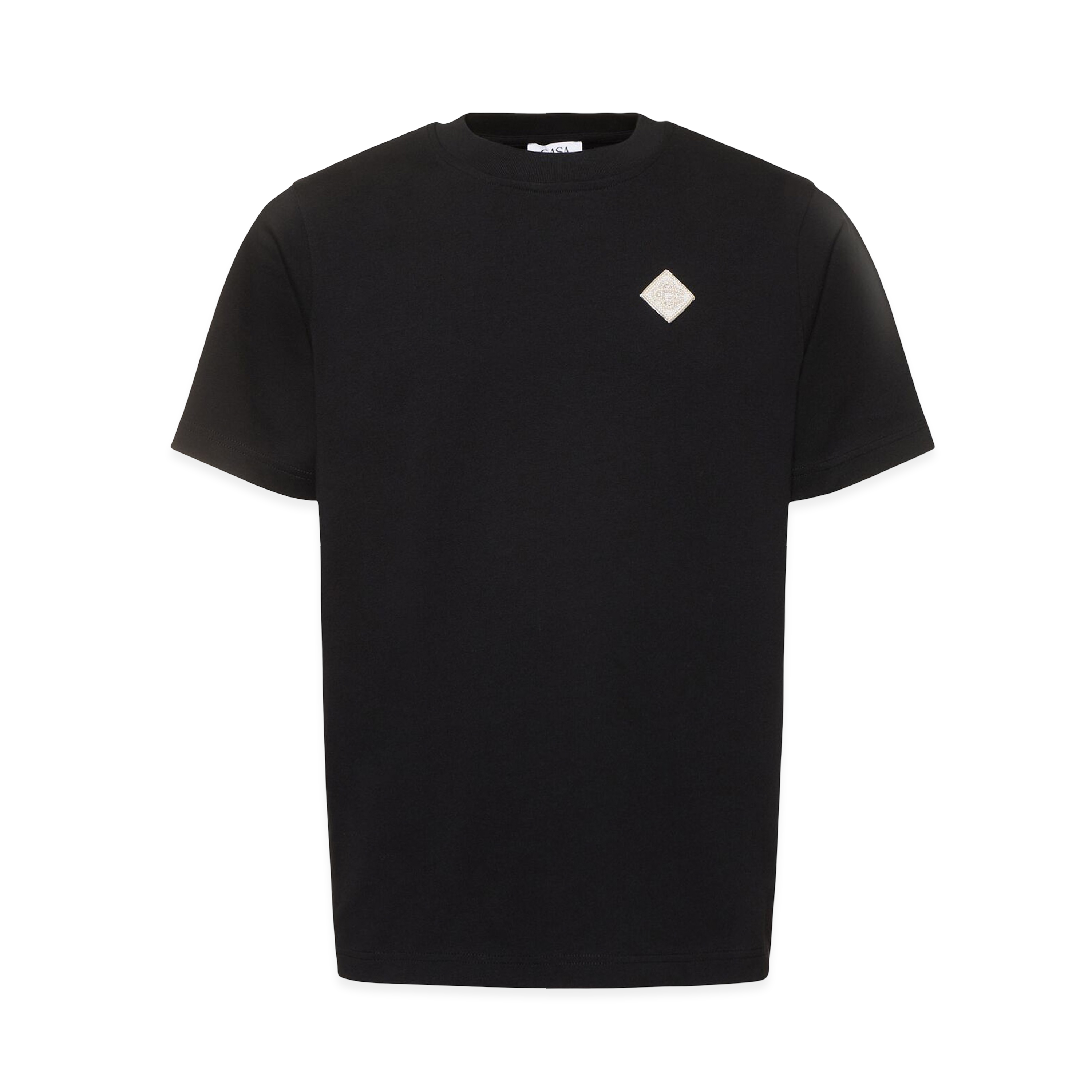 Camiseta Negra Casablanca Pearl Diamond Patch