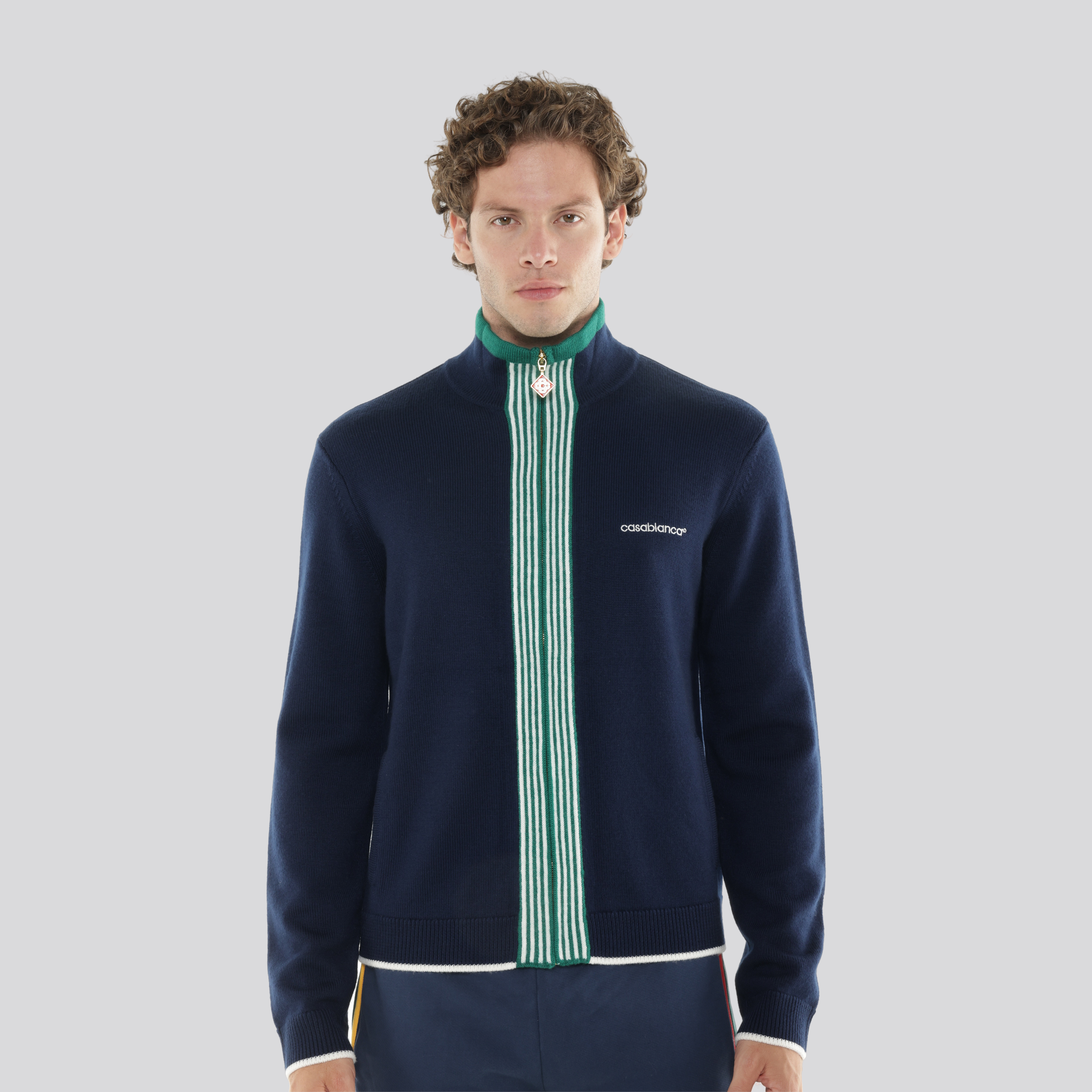 Chaqueta Azul Casablanca Tennis Tracksuit