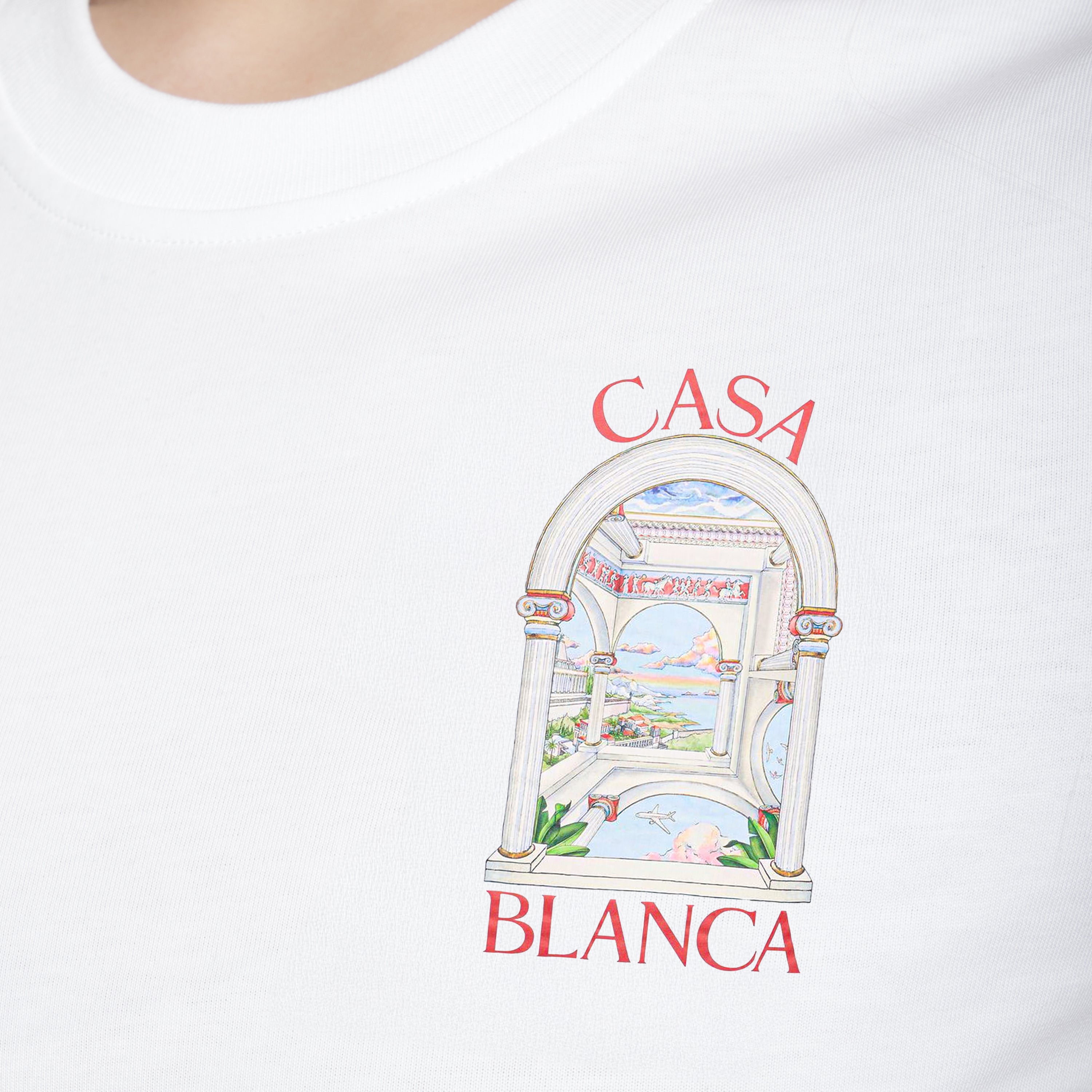 Camiseta Blanca Casablanca Le Passage