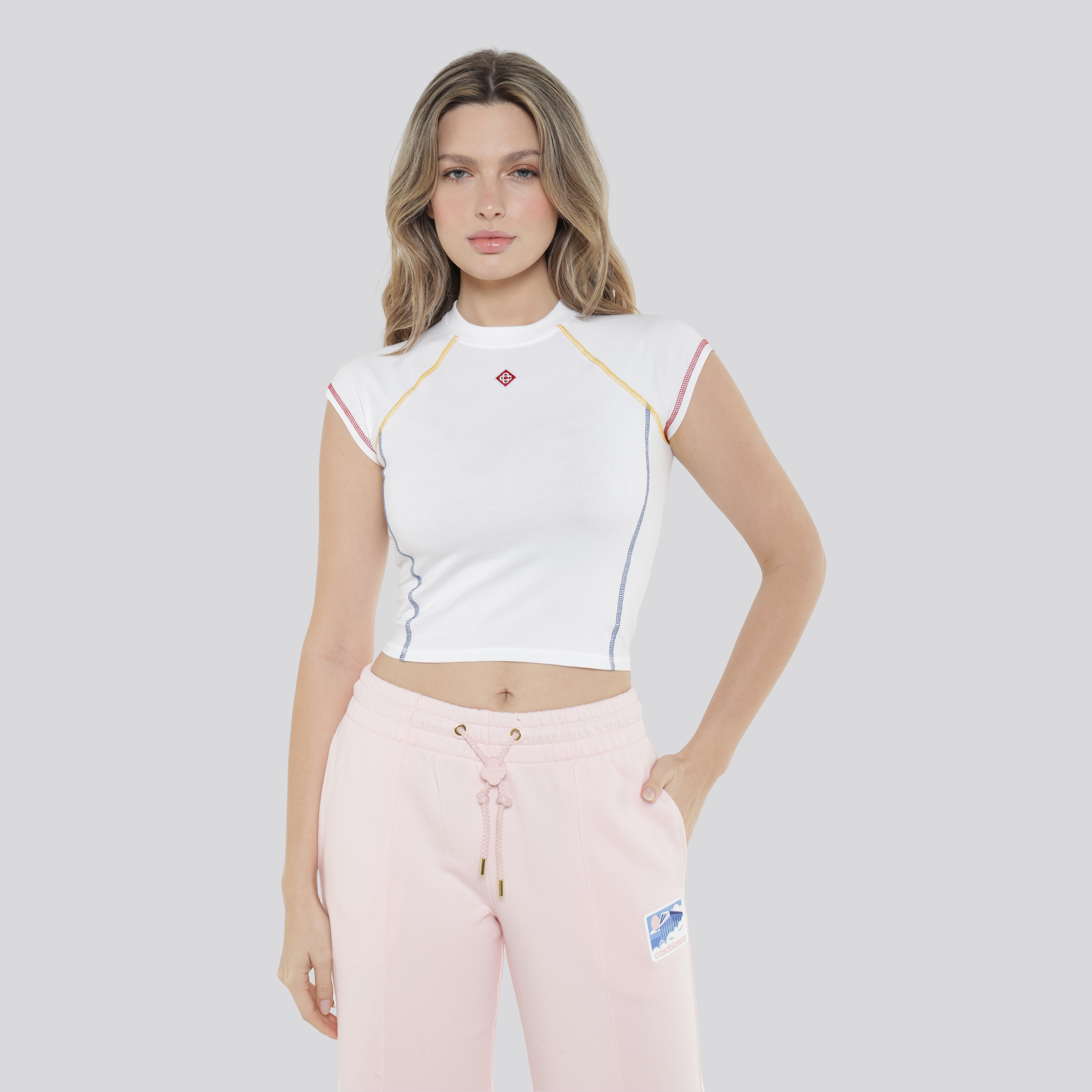 Top Blanco Casablanca Raglan