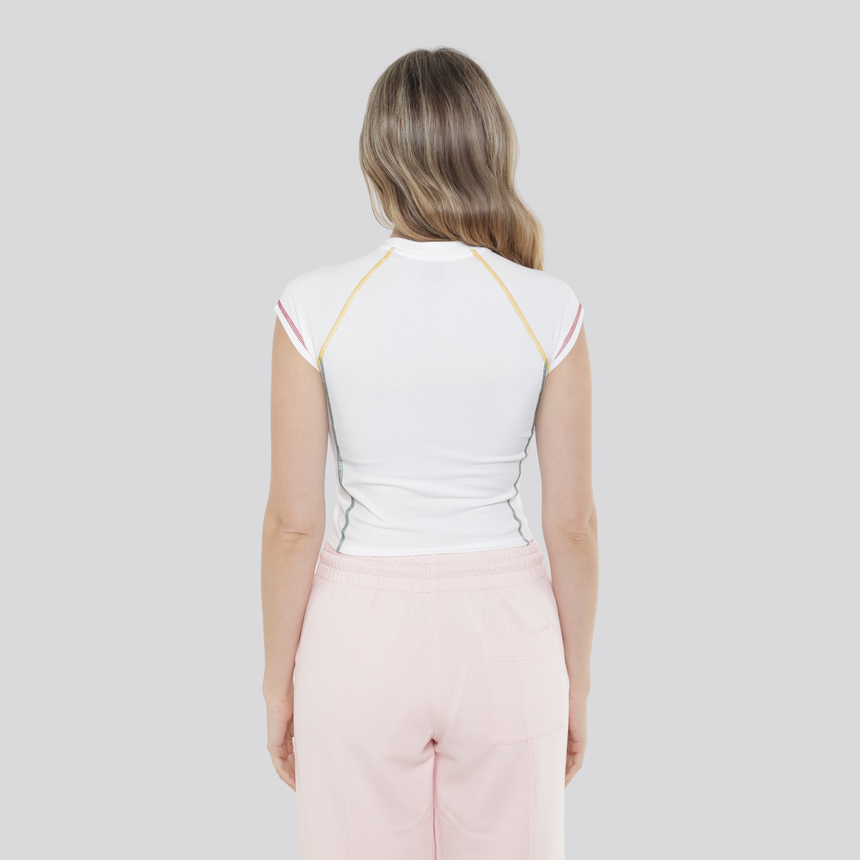 Top Blanco Casablanca Raglan