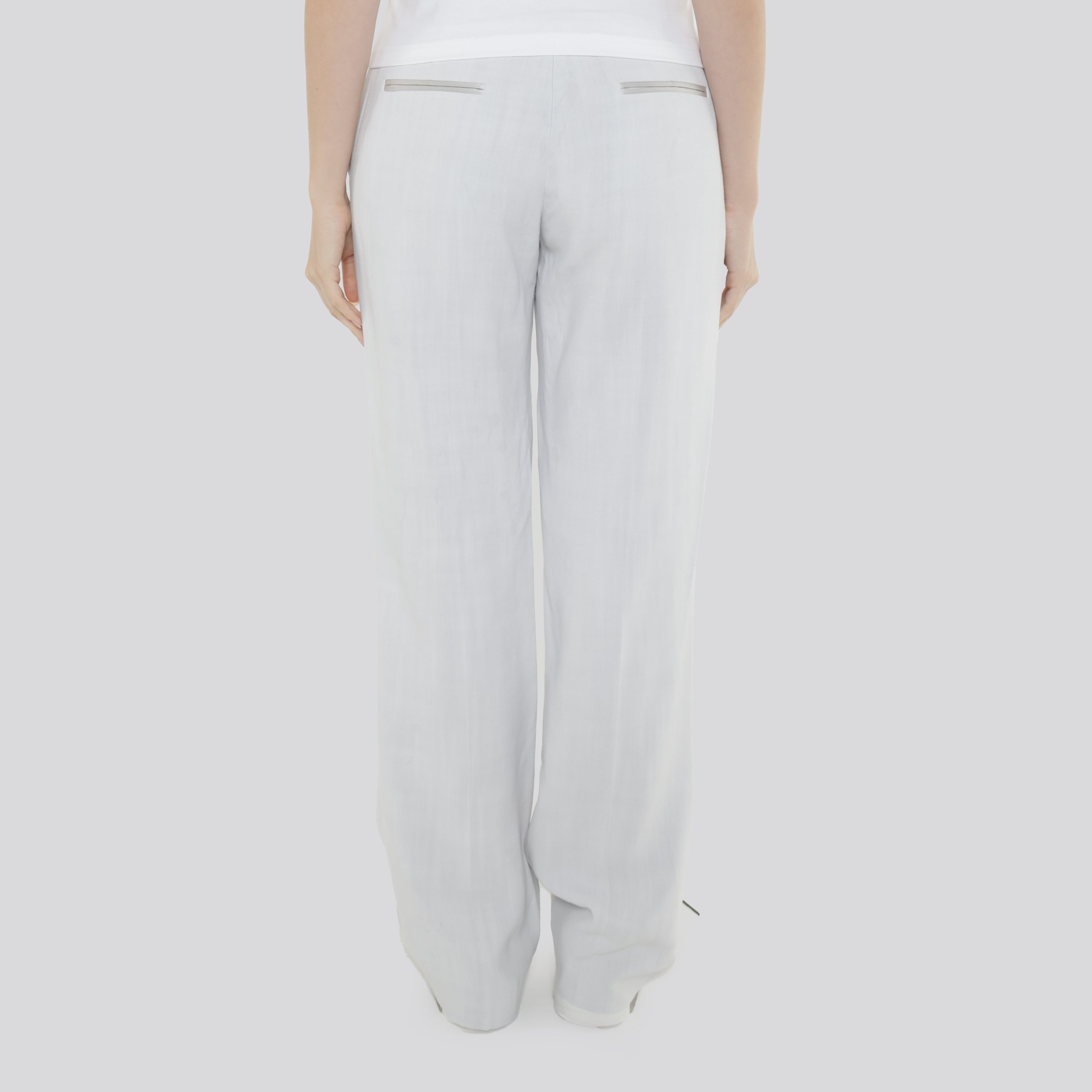 Pantalón Gris Casablanca Relaxed Tailored