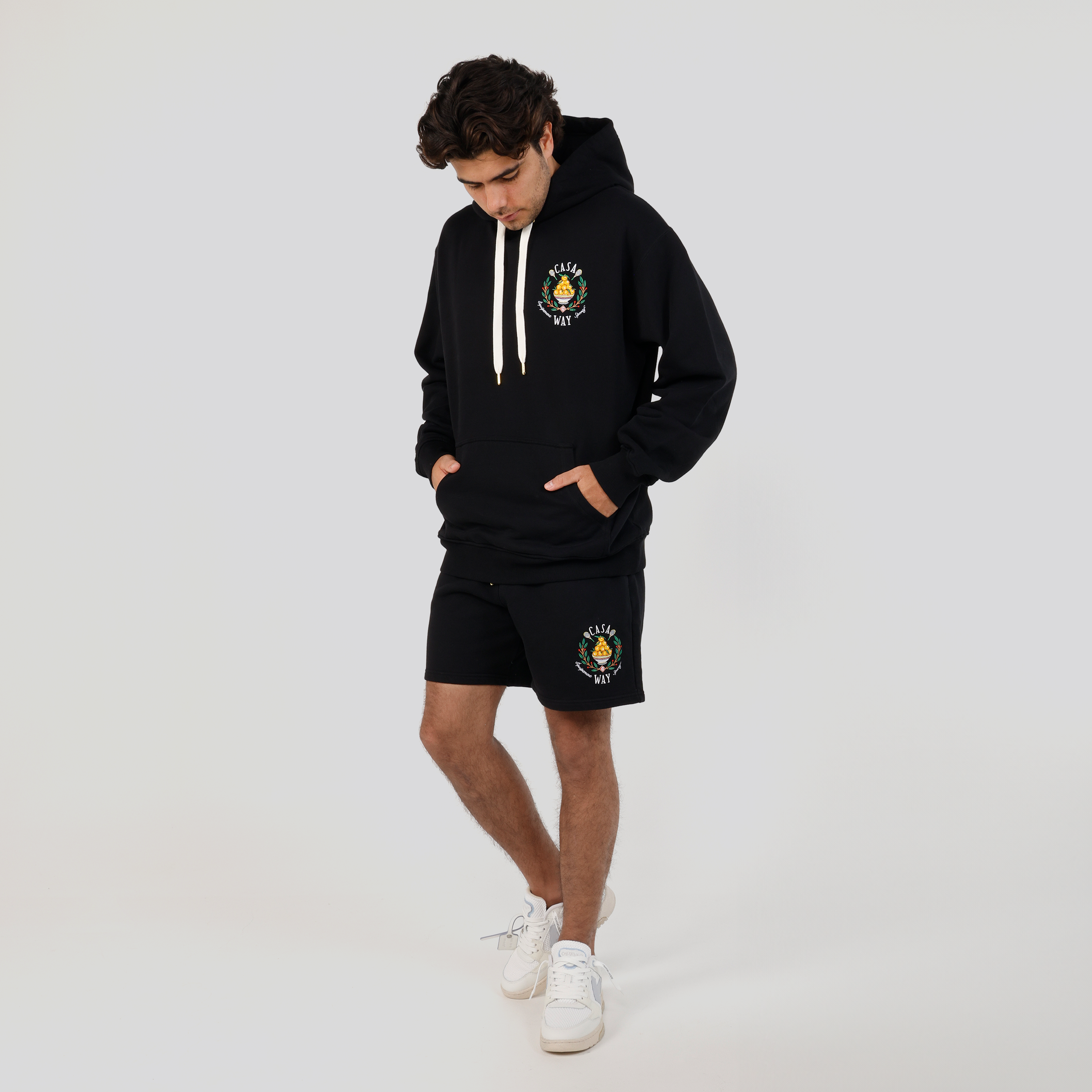 Buzo Tipo Hoodie Negro Casablanca Casa Way