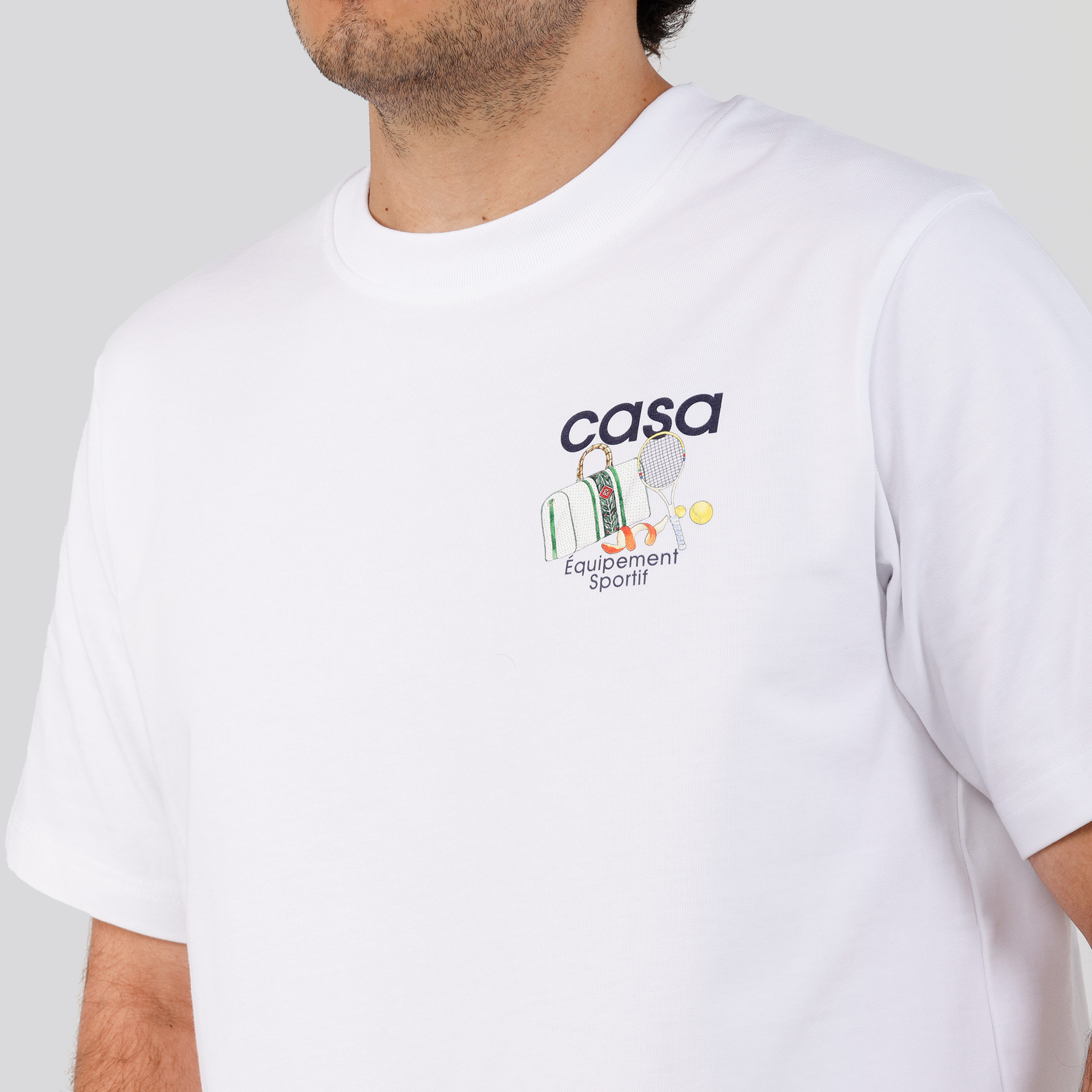 Camiseta Blanca Casablanca Equipement Sportif
