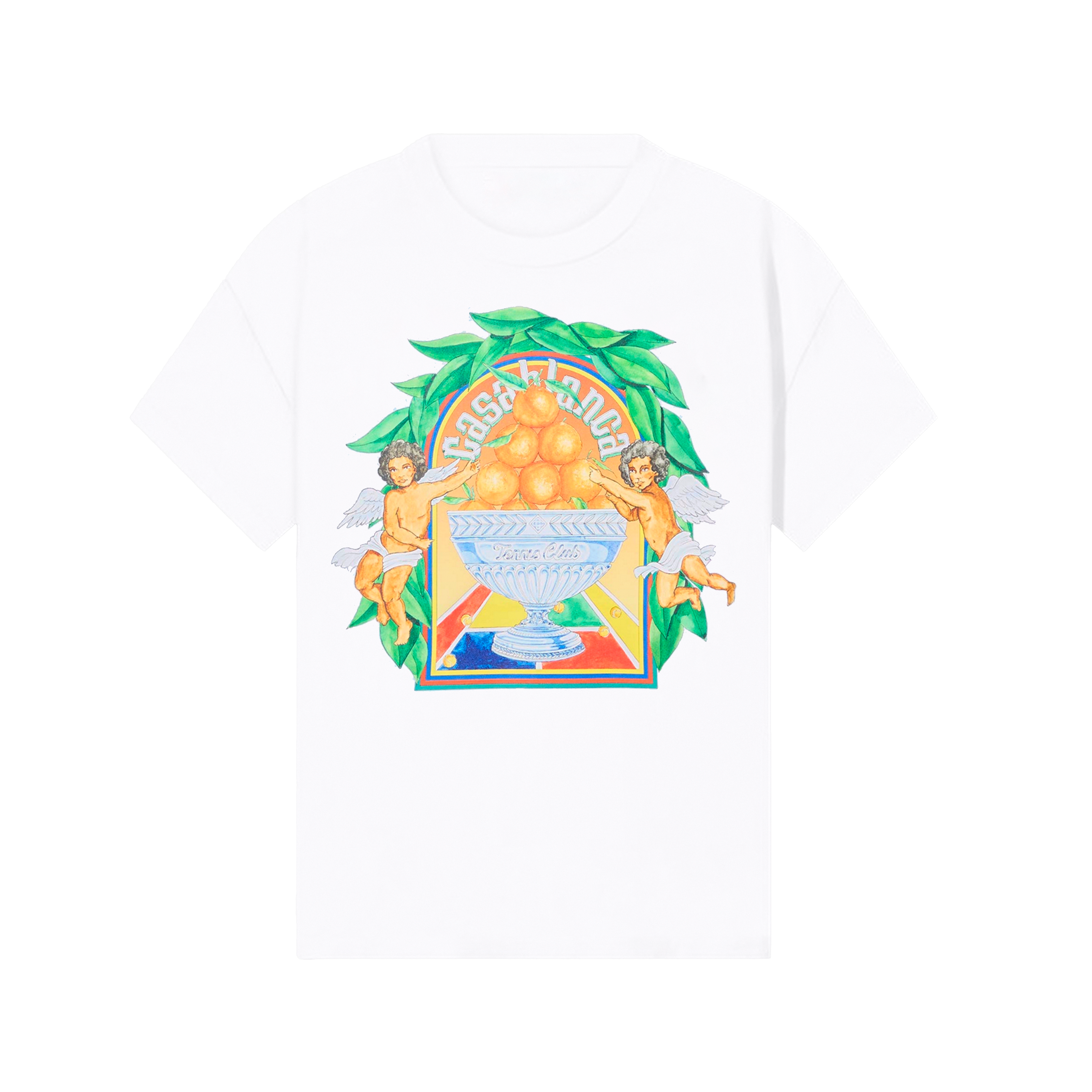 Camiseta Blanca Casablanca Triomphe D'Orange