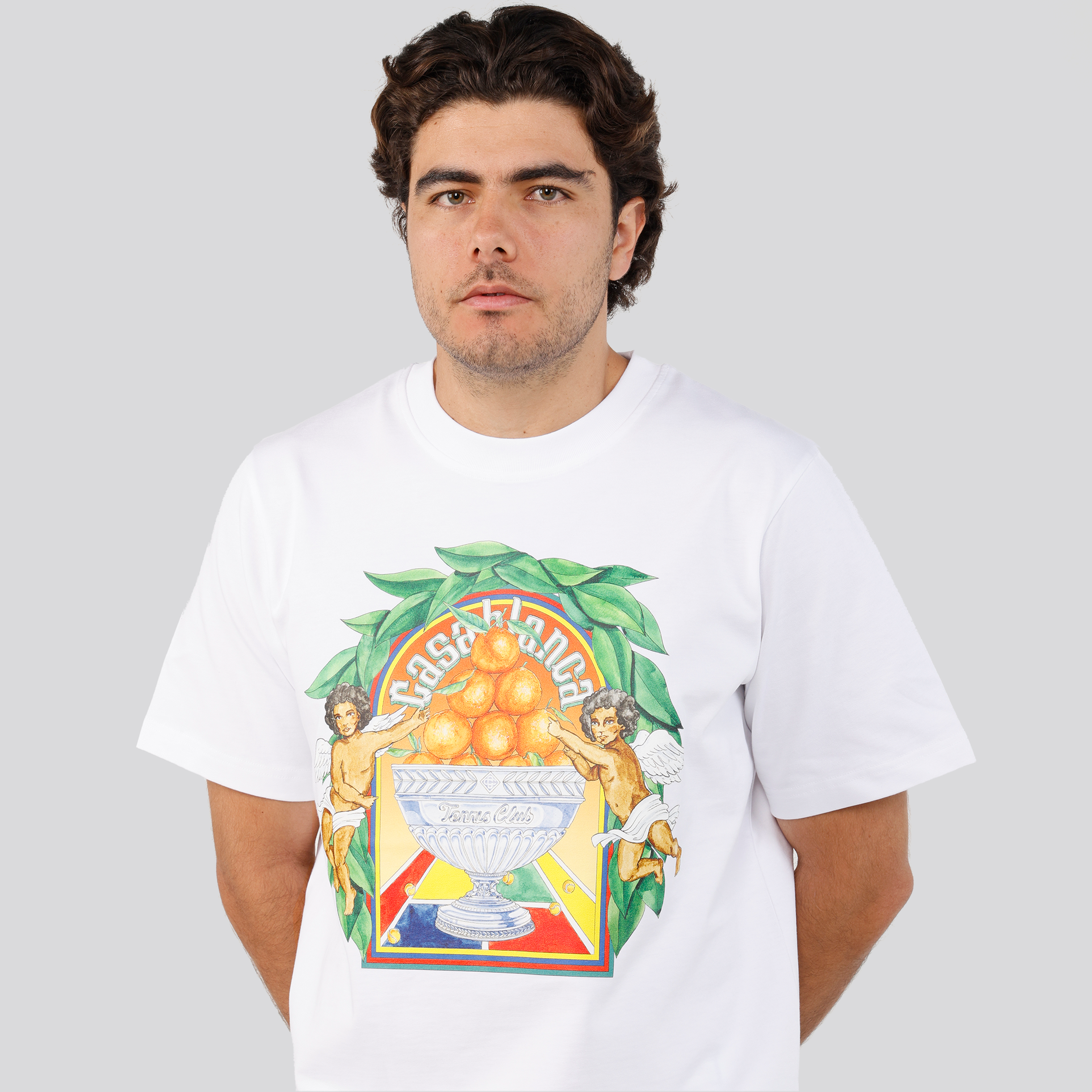 Camiseta Blanca Casablanca Triomphe D'Orange