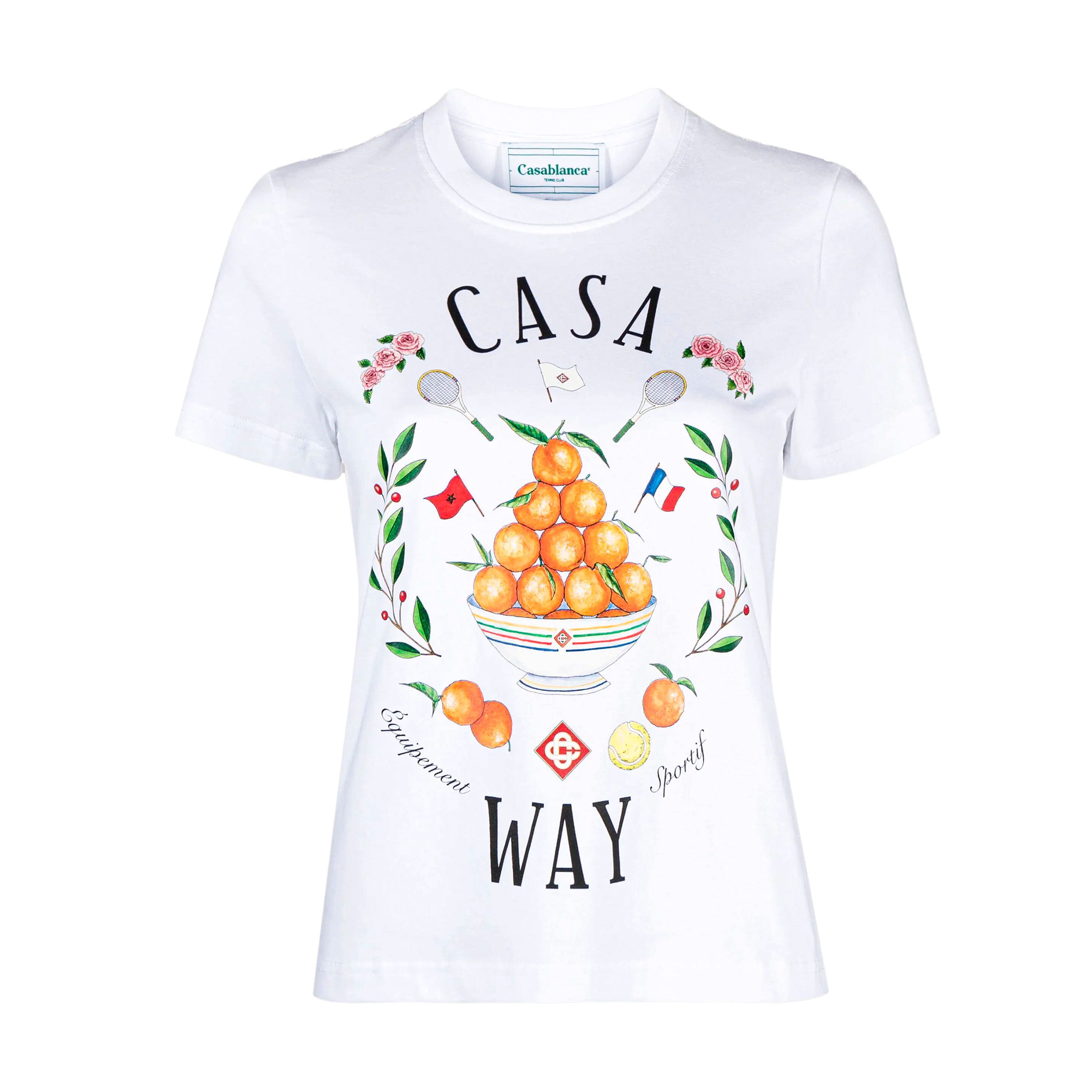 Camiseta Blanca Casablanca Casa Way