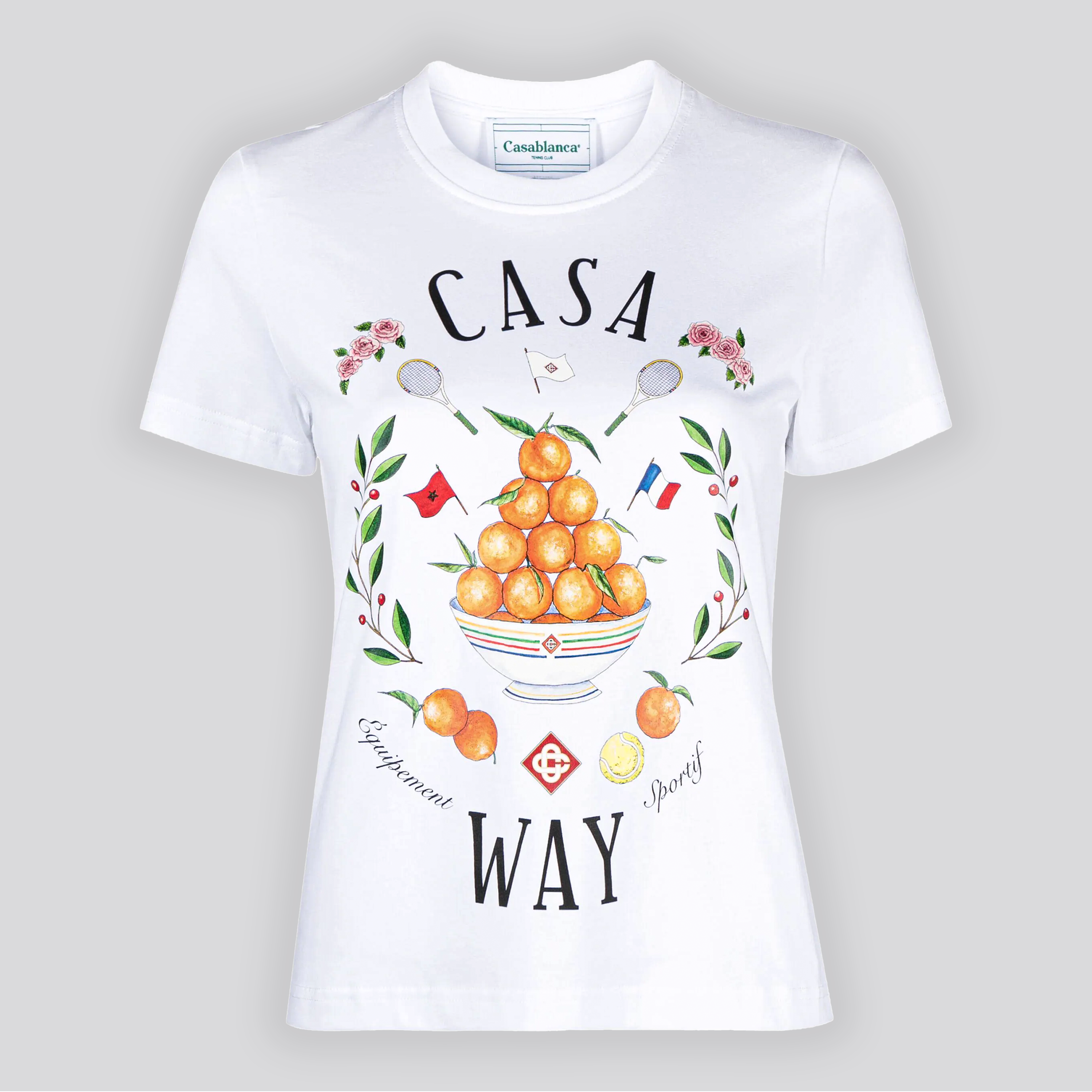 Camiseta Blanca Casablanca Casa Way