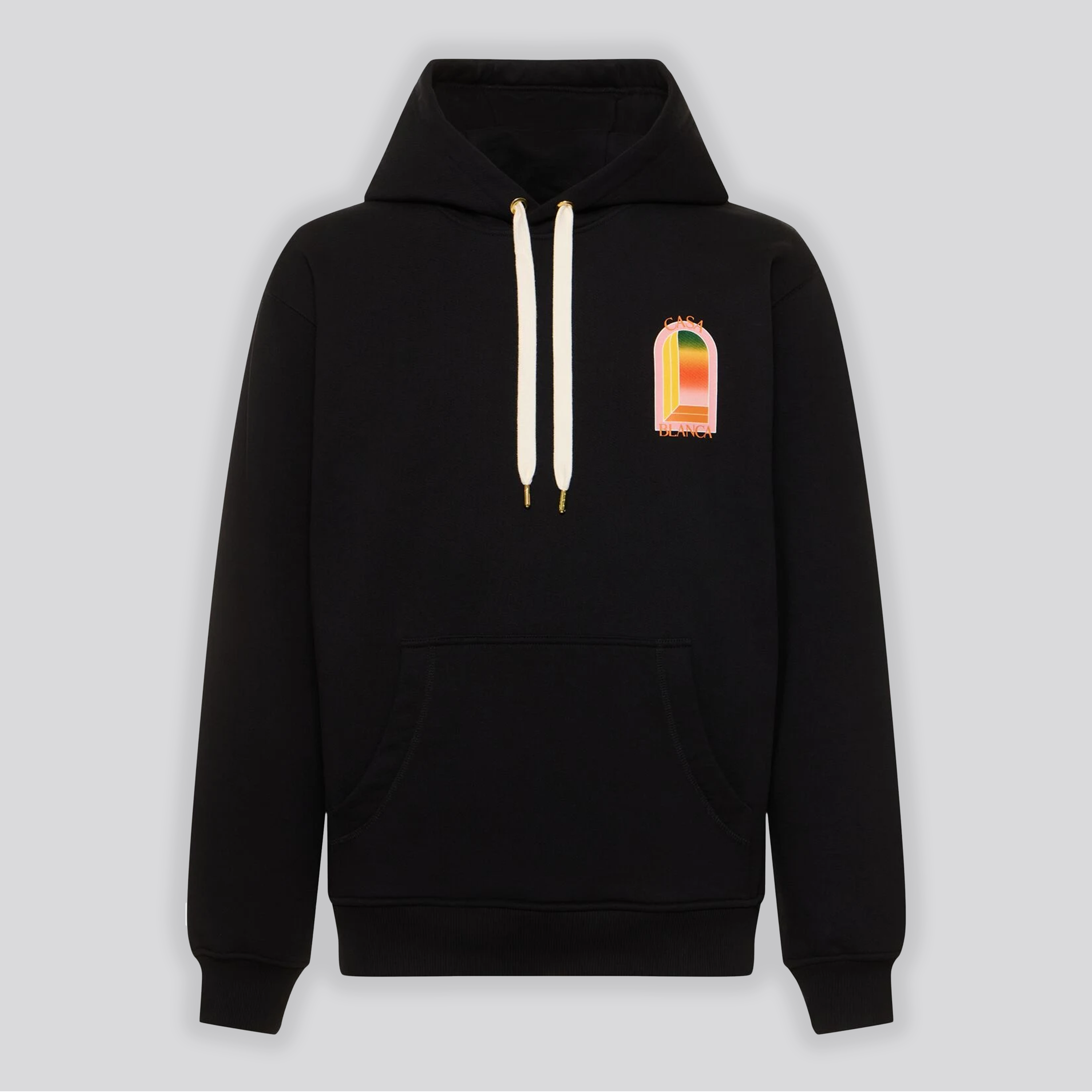 Buzo Tipo Hoodie Negro Casablanca L'Arche