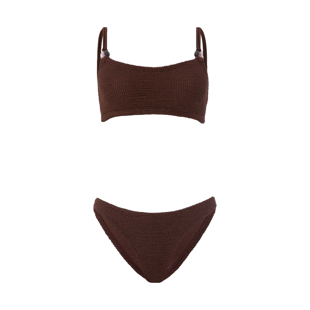 Bikini Cassie Beaded Café Hunza G