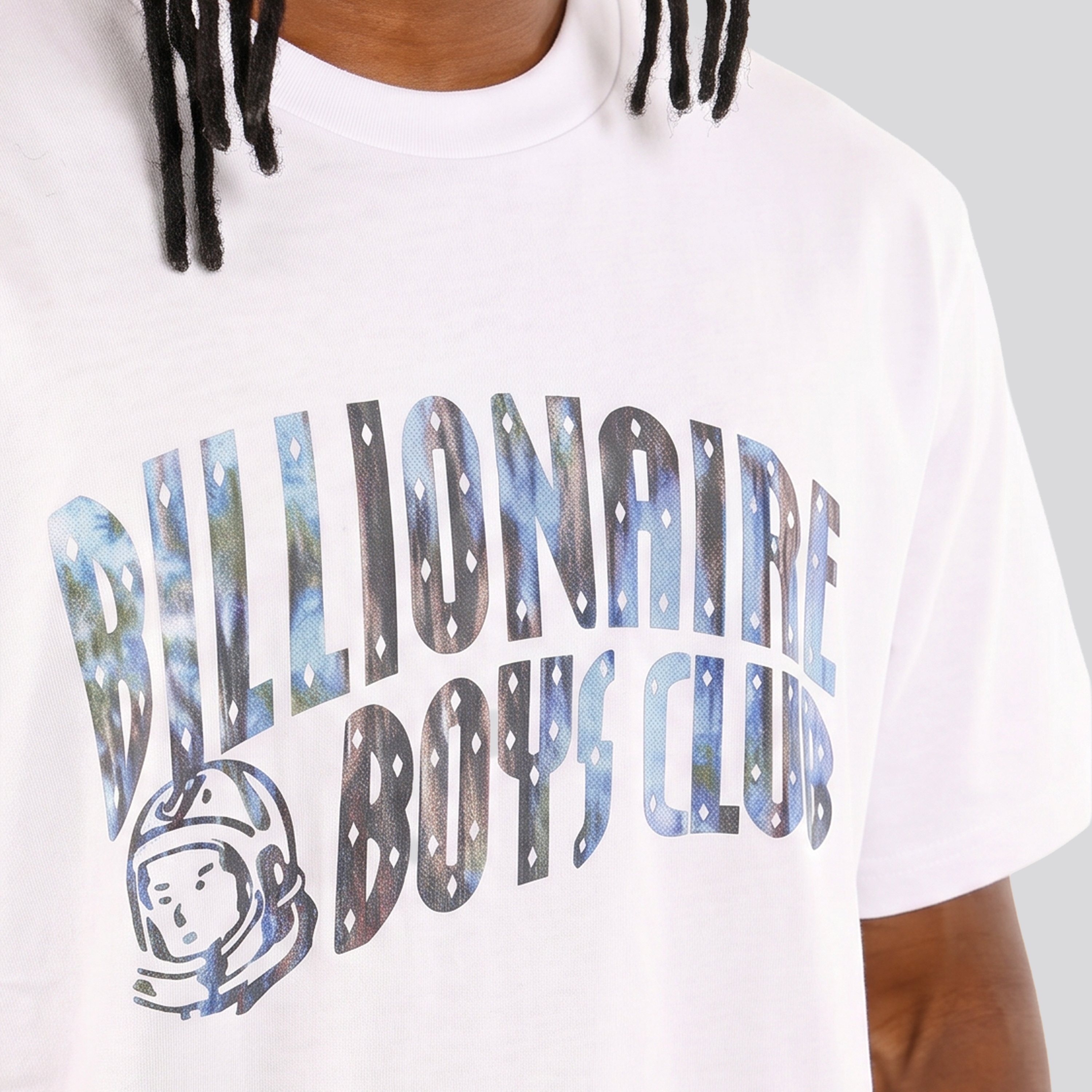 Camiseta Blanca Billionaire Boys Club 3d Arch Logo