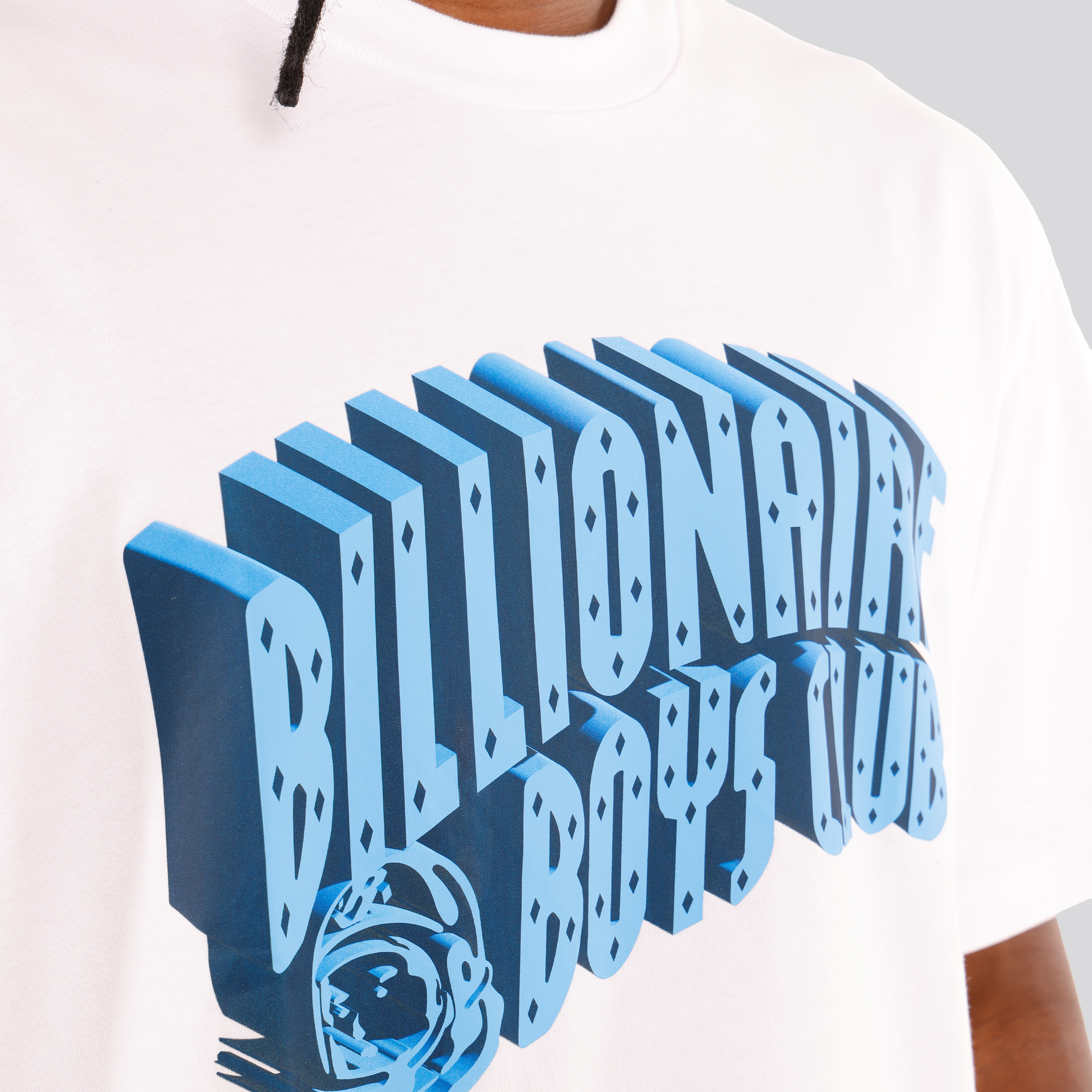 Camiseta Blanca Billionaire Boys Club 3d Arch Logo