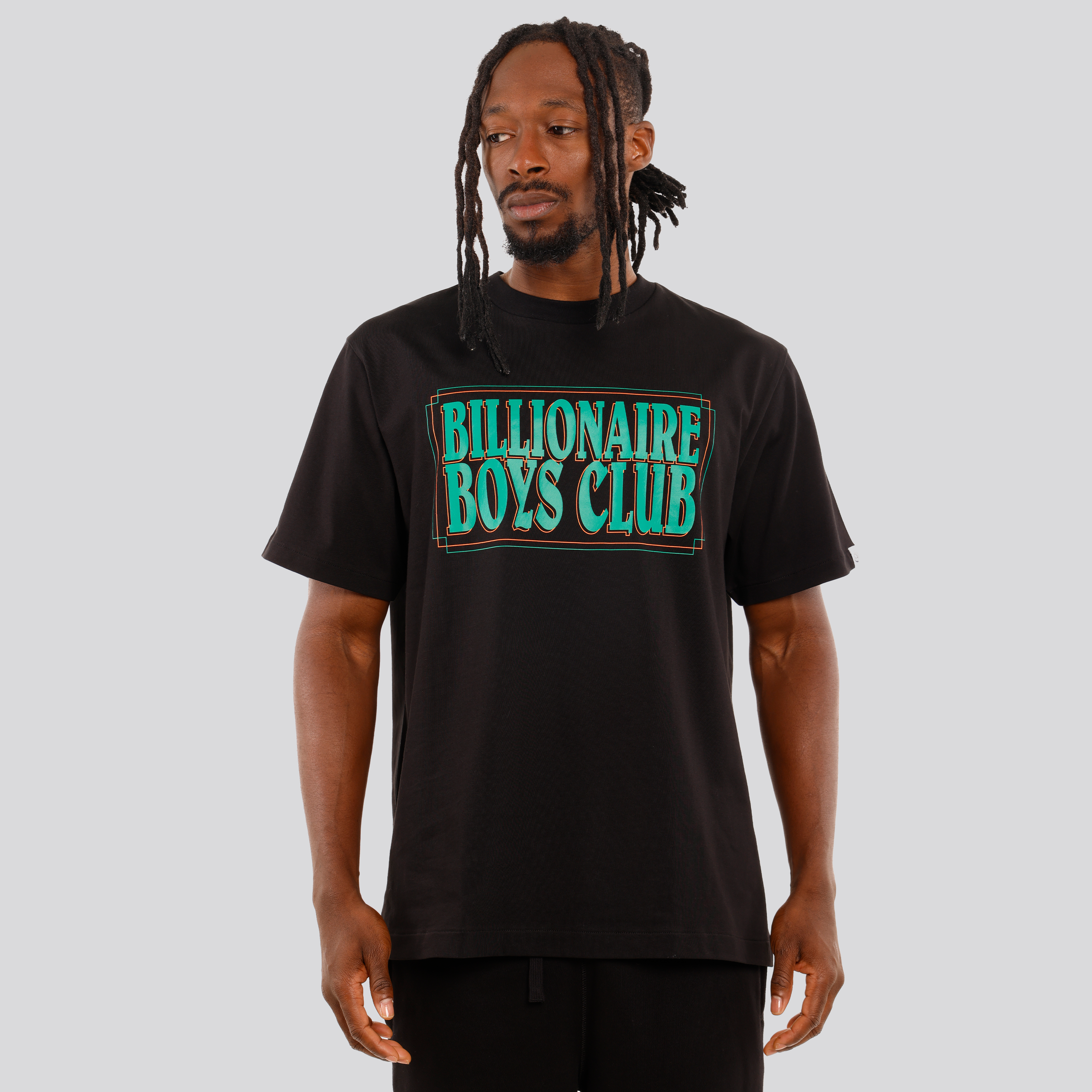 Camiseta Negra Billionaire Boys Club Bclubhouse Logo