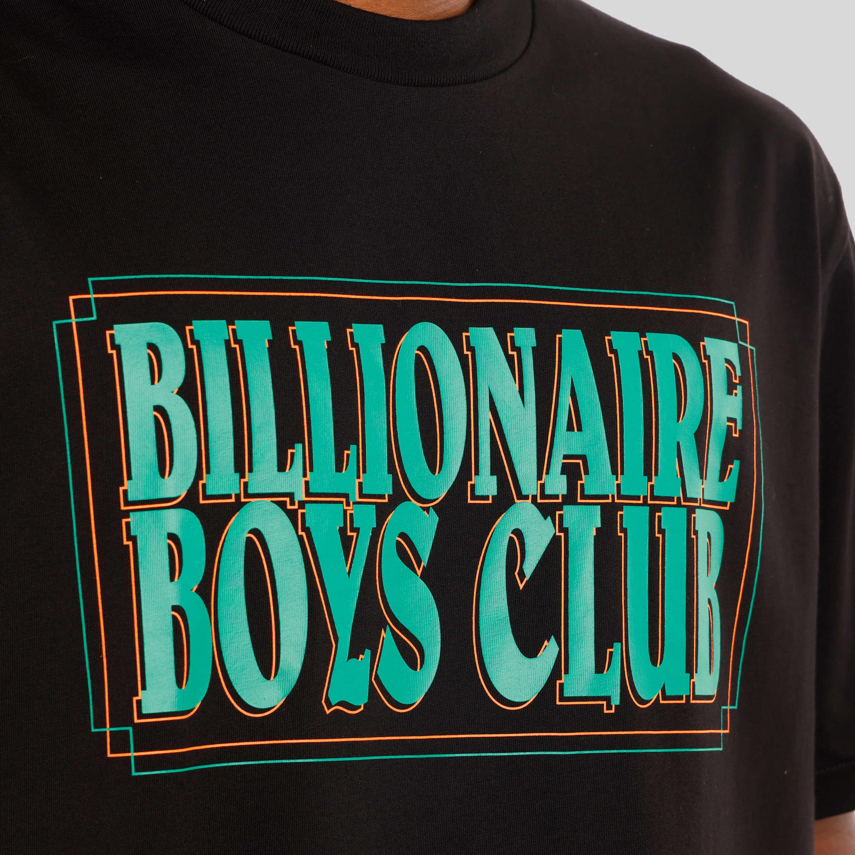 Camiseta Negra Billionaire Boys Club Bclubhouse Logo