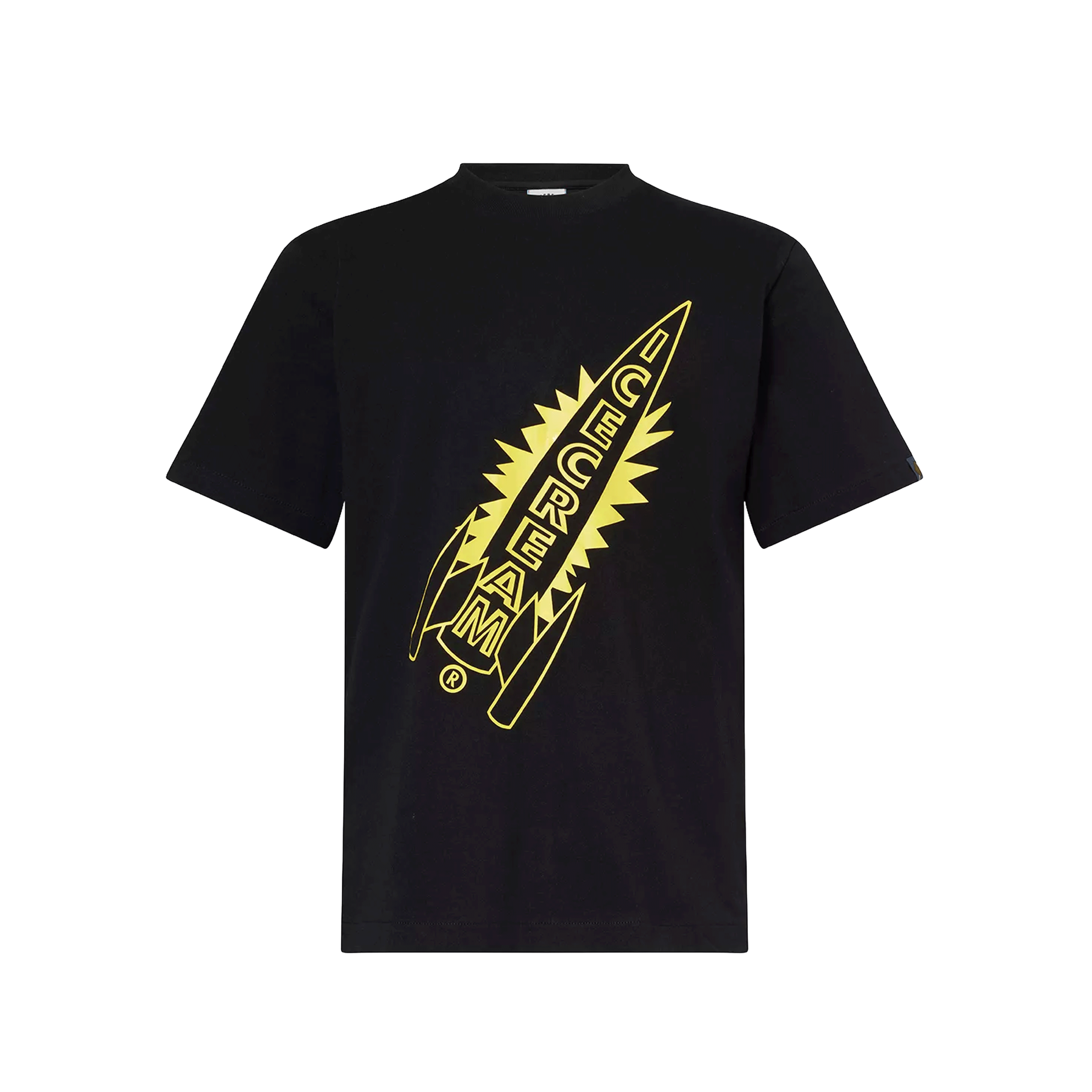 Camiseta Negra Ice Cream Rocket