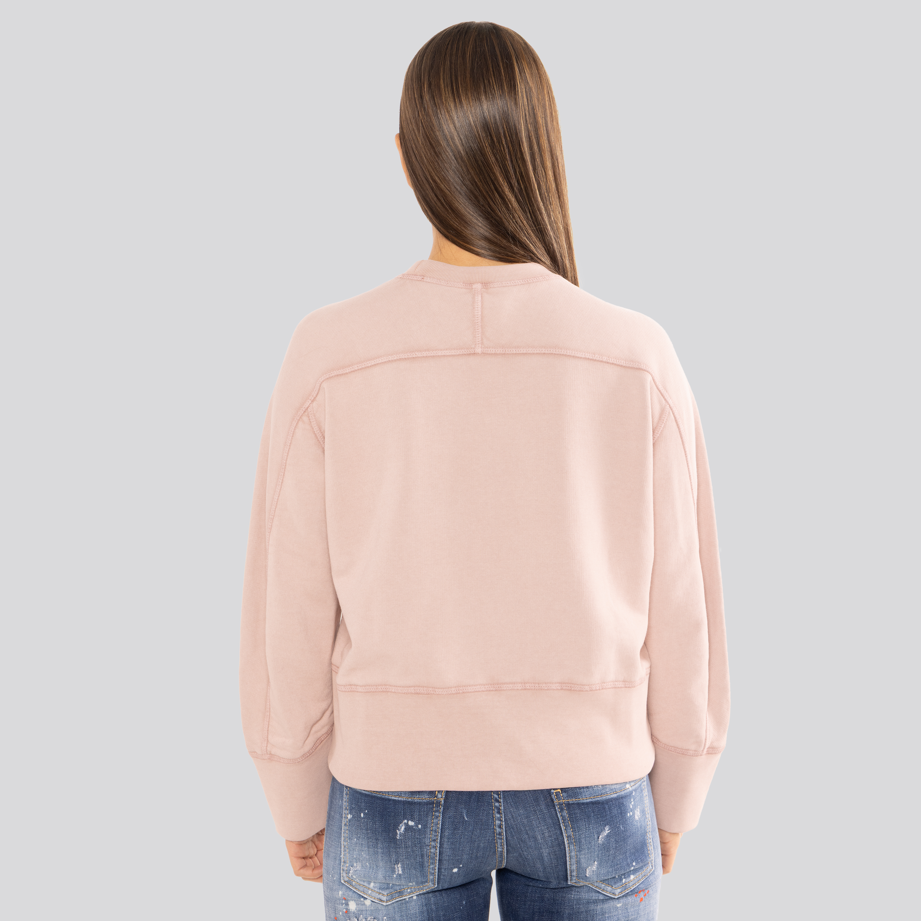 Buzo Rosado Dsquared2 Logo