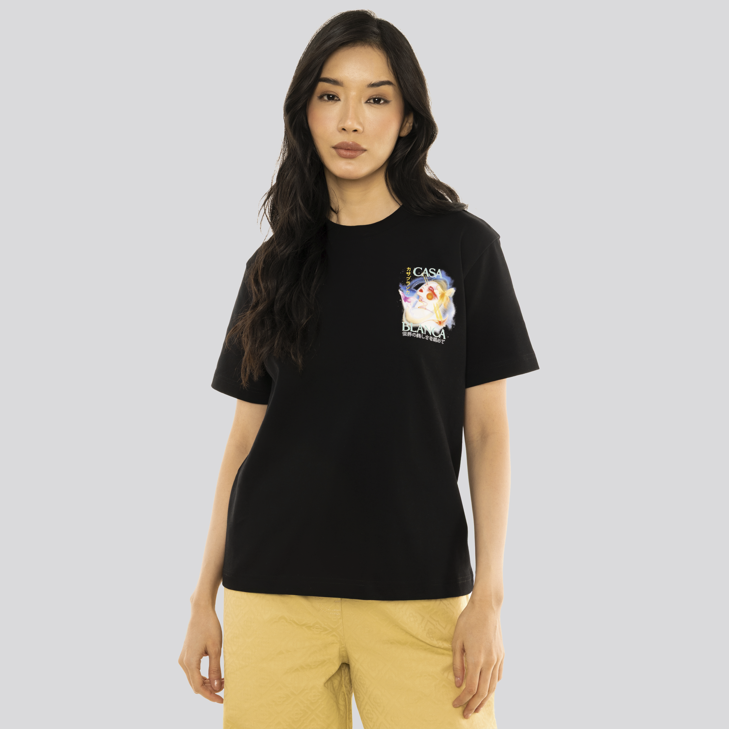 Camiseta Negra Casablanca Galactic Connection