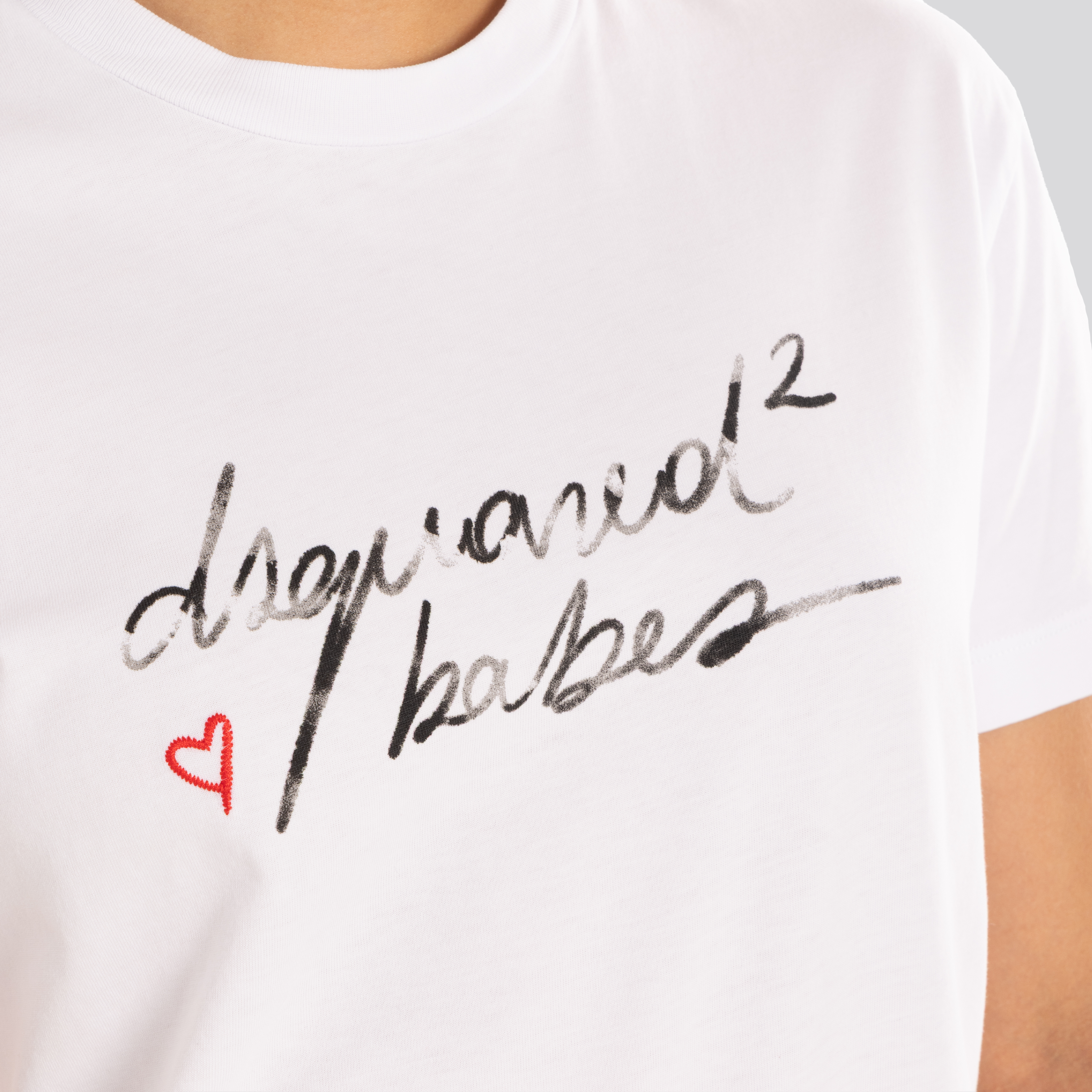Camiseta Blanca Dsquared2 Lovers