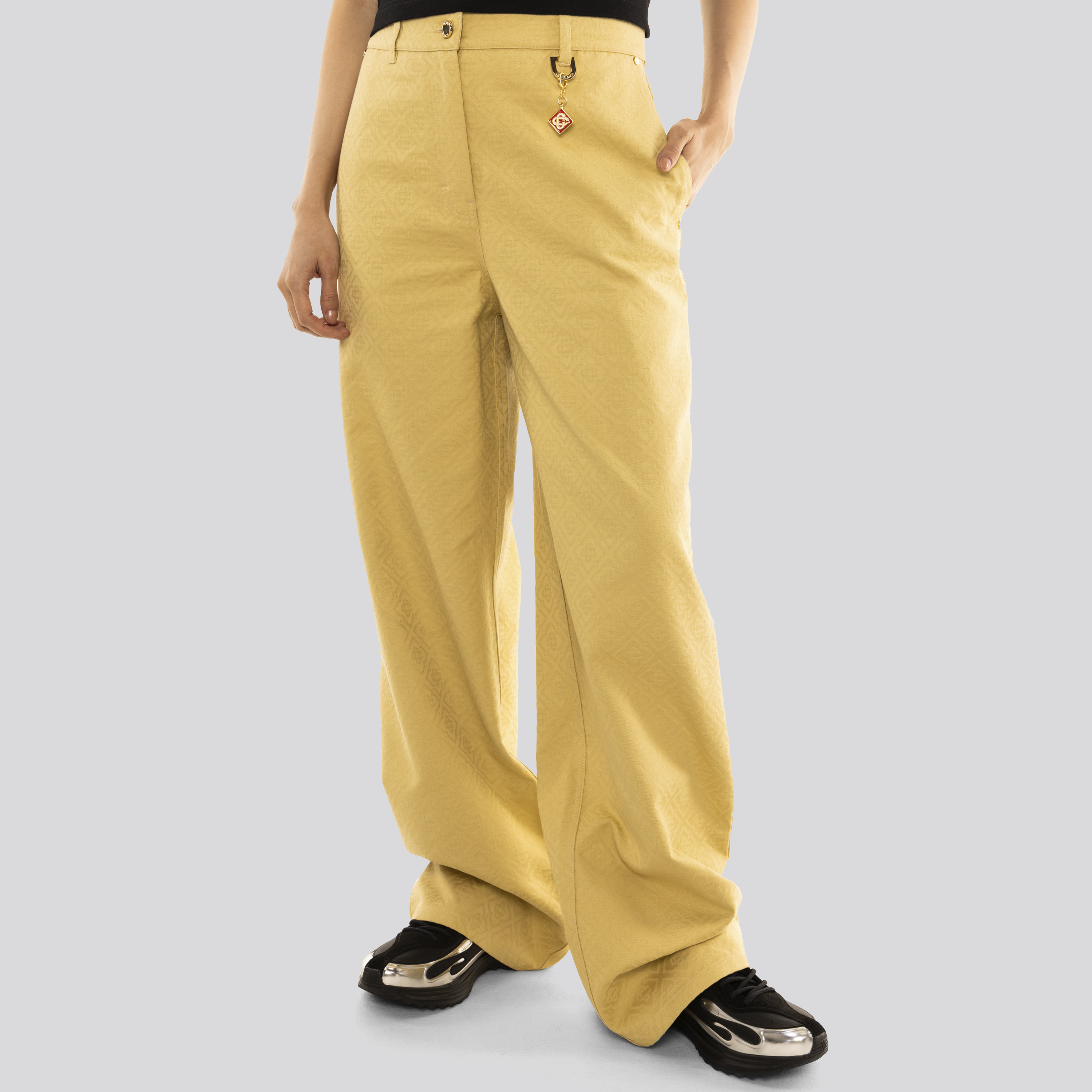 Pantalón Taupe Casablanca Monogram