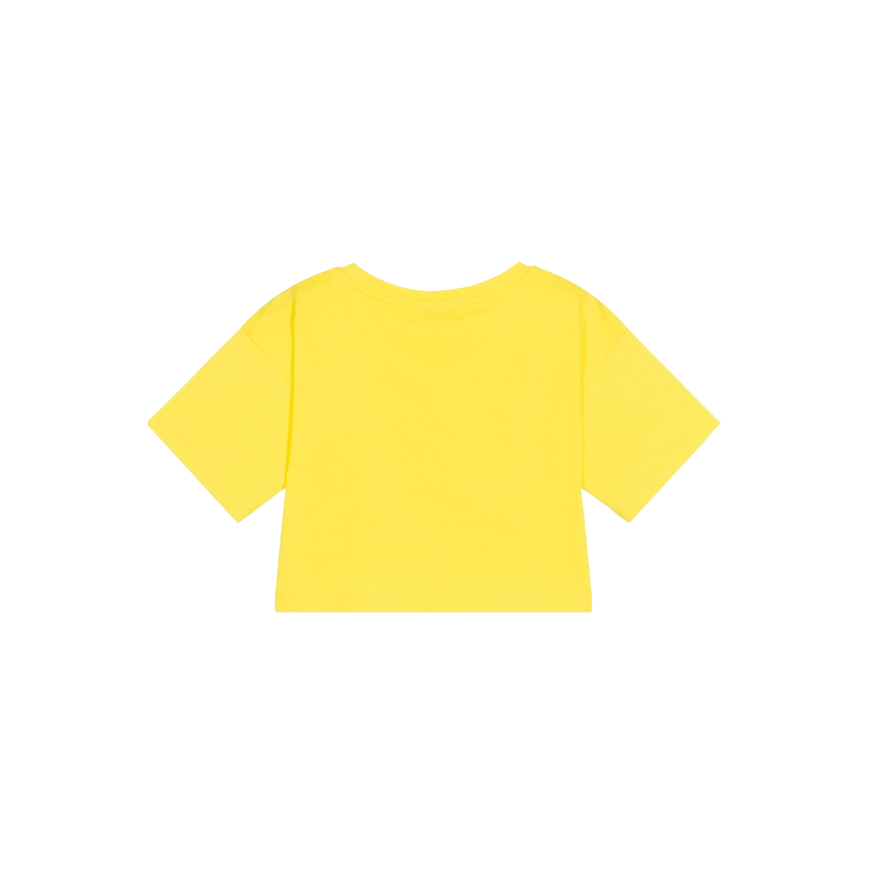 Top Amarillo Moschino Multicolor Logo