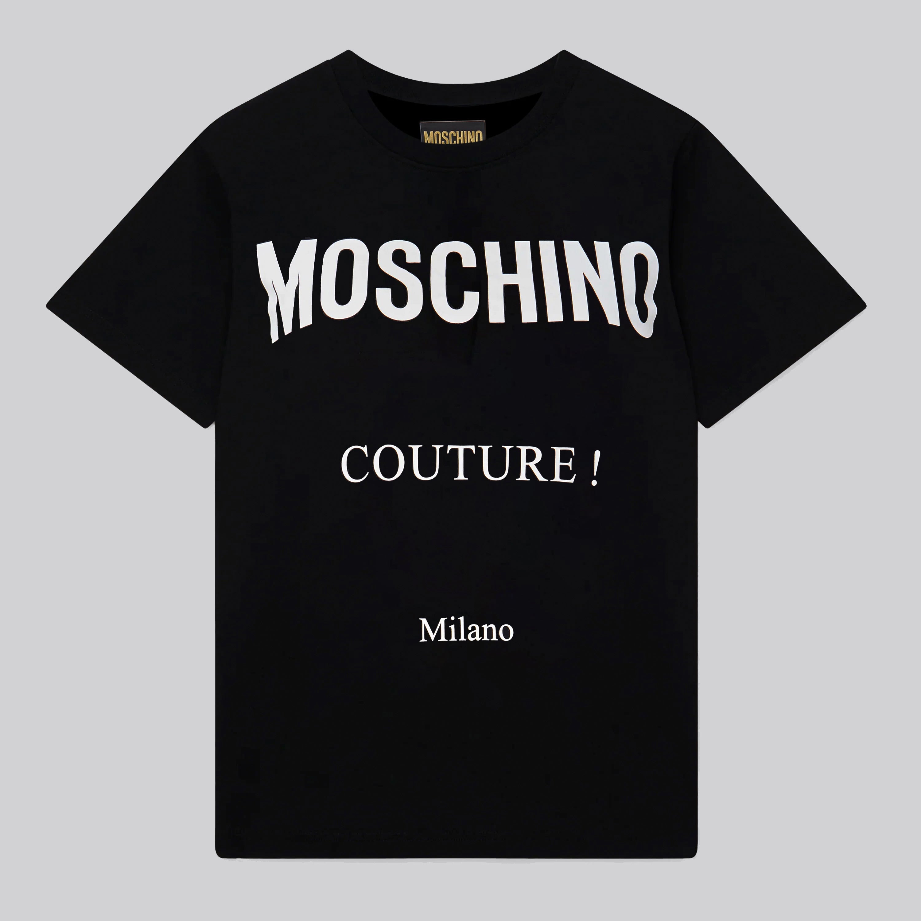 Camiseta Negra Moschino Couture !