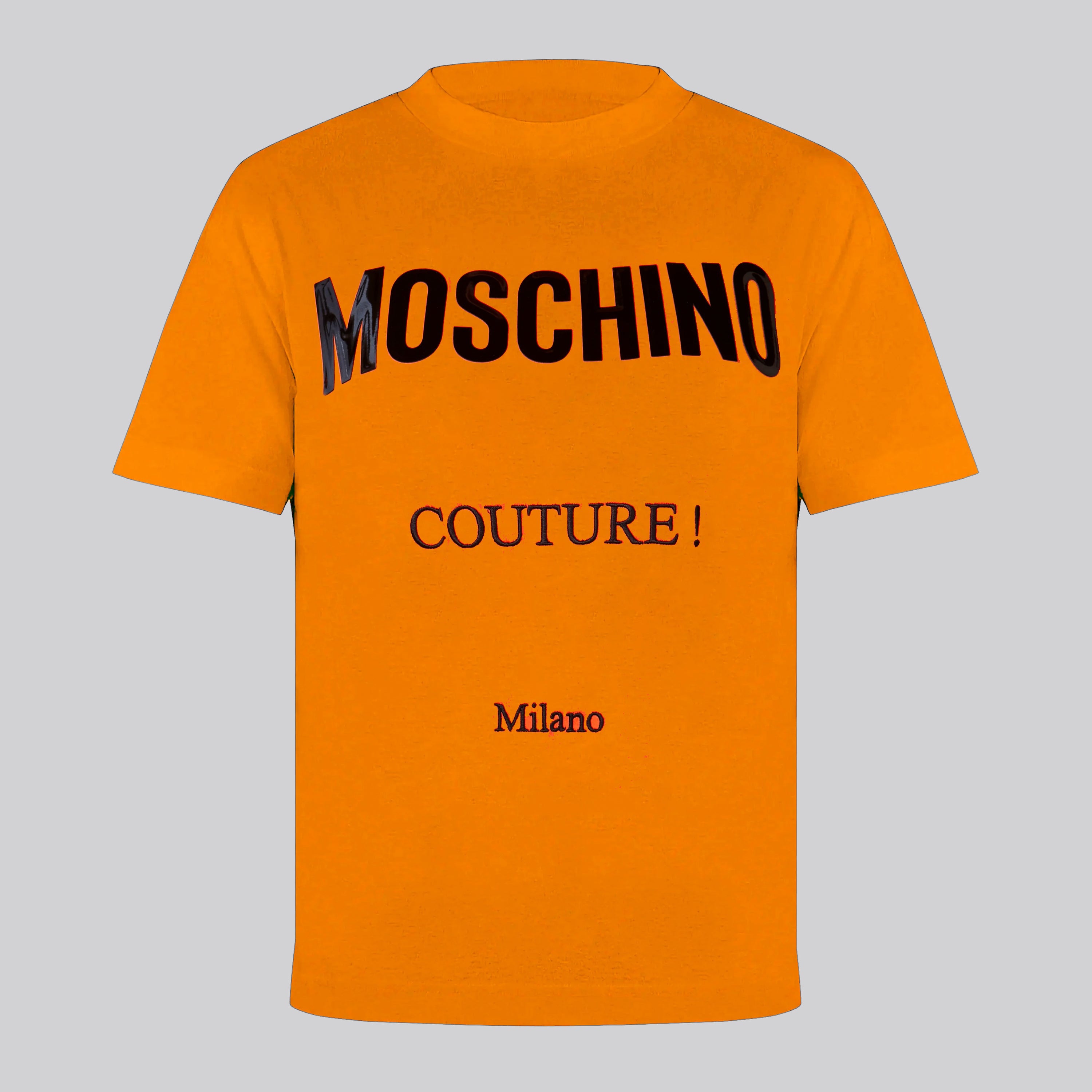 Camiseta Naranja Moschino Couture