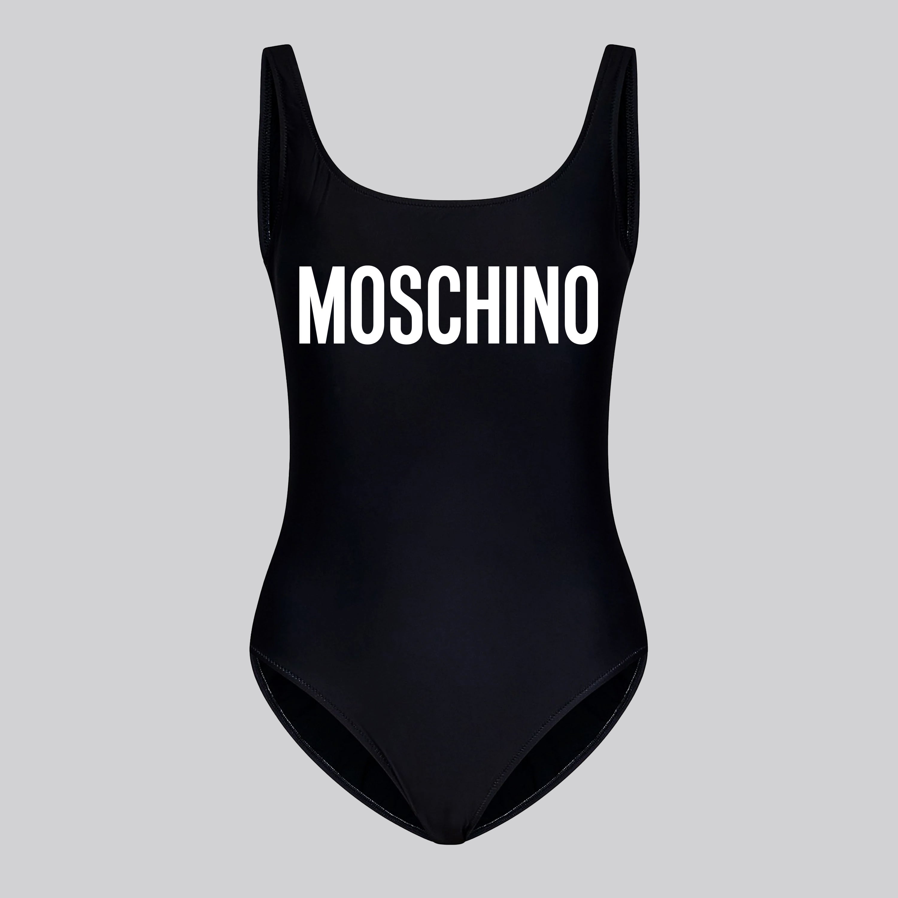 Body Logo Moschino Negro