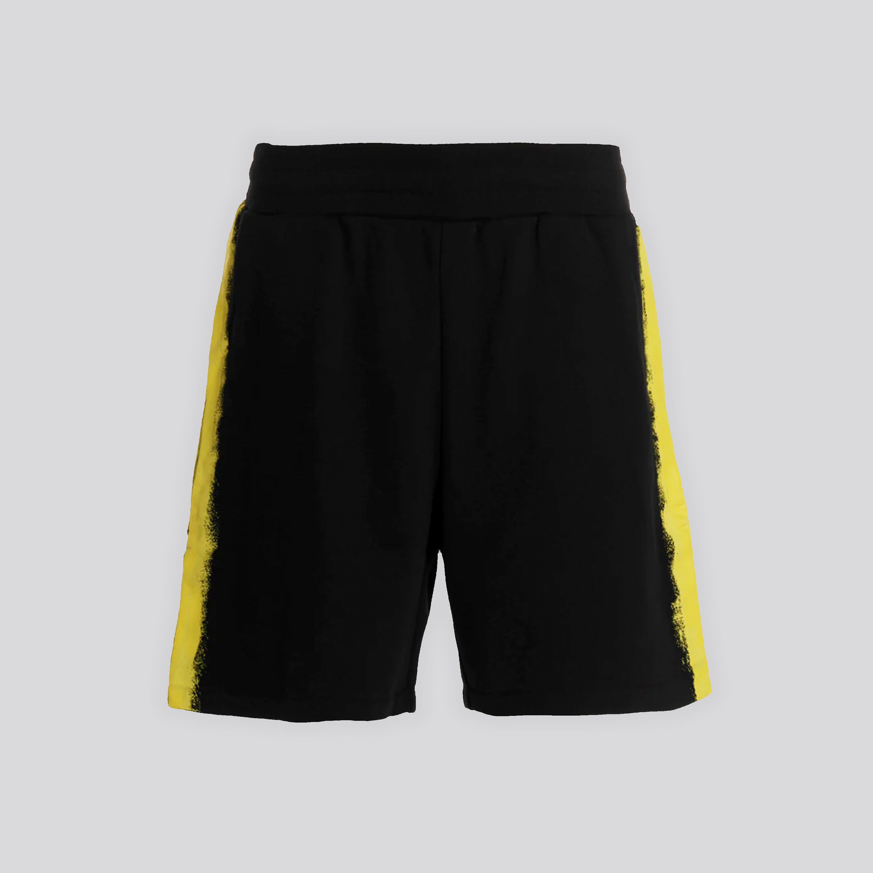 Pantaloneta Negro Moschino Couture Yellow Logo