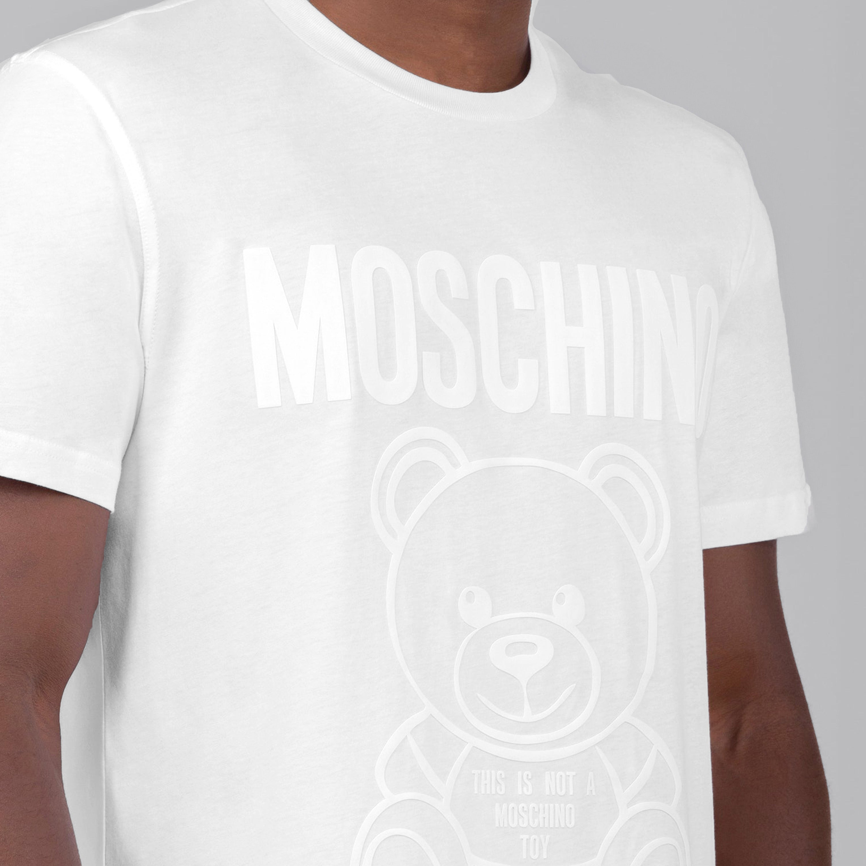 Camiseta Blanca Moschino Couture Blanco Teddy