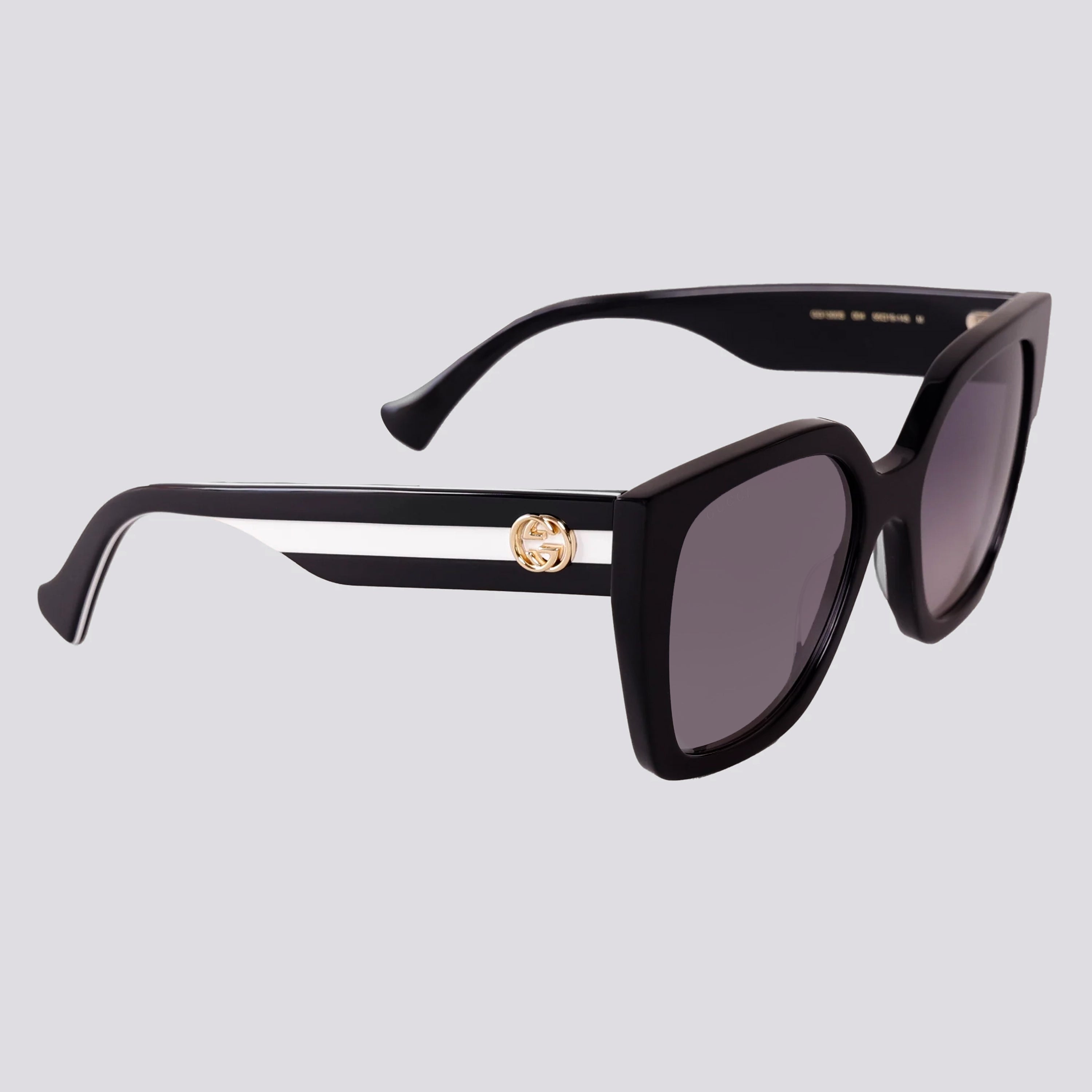 Gafas de Sol Negro-Blanco Gucci GG