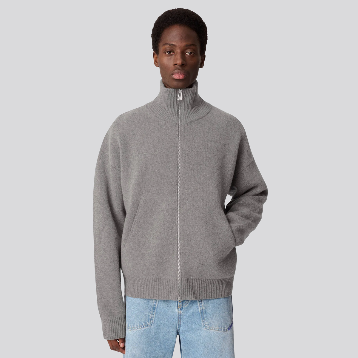 Buzo Gris Axel Arigato Zip Up