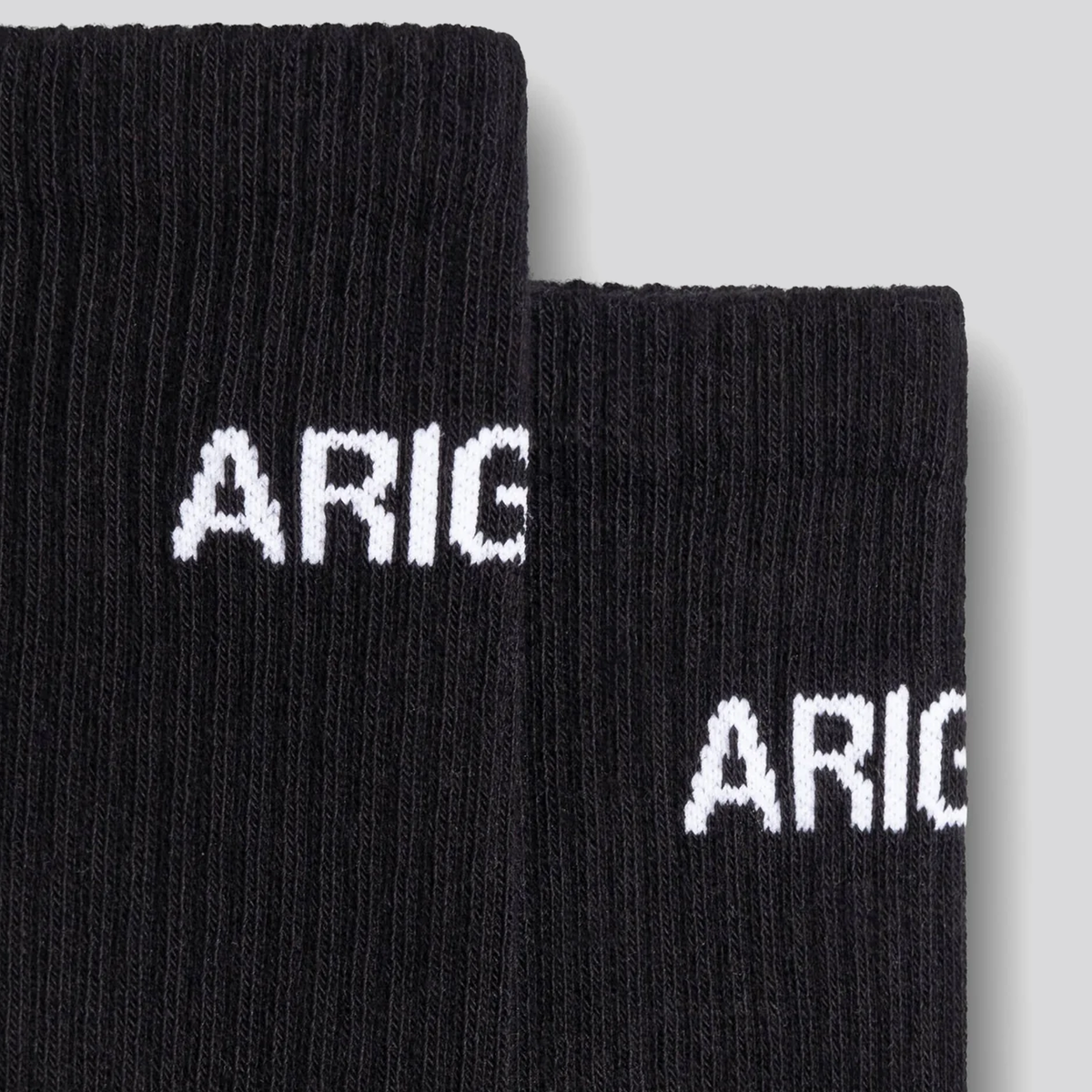 Medias Negras Axel Arigato Logo Tube