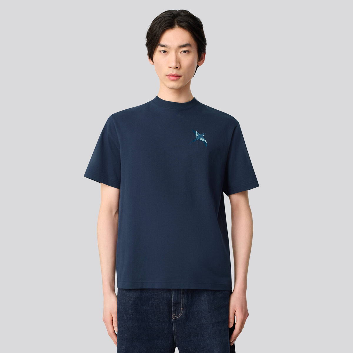Camiseta Azul Axel Arigato Micro Bee Bird