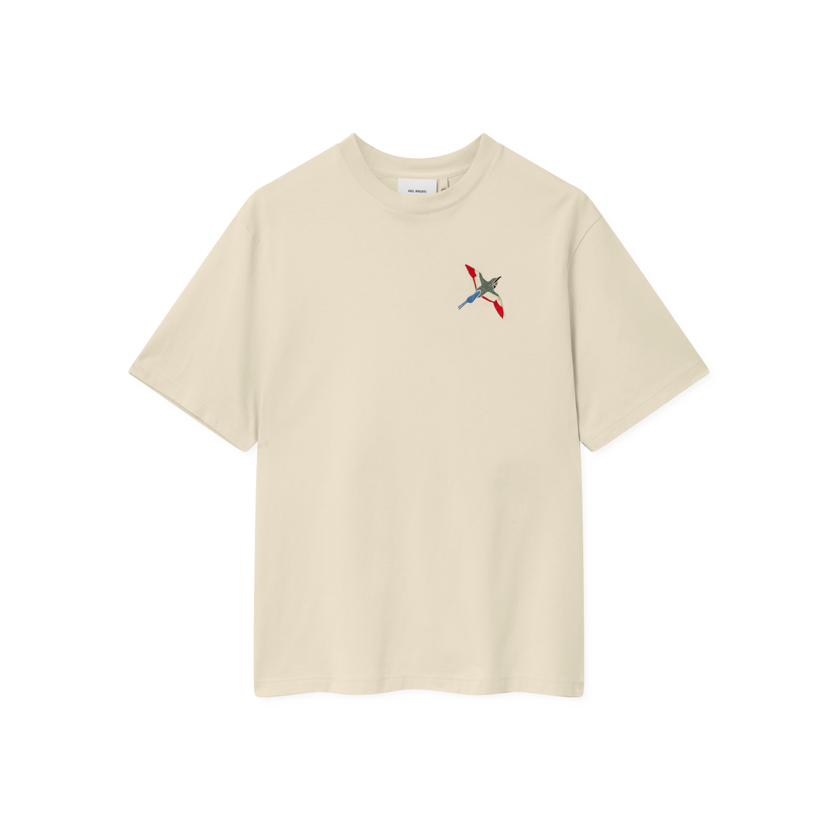 Camiseta Beige Axel Arigato Micro Bee Bird